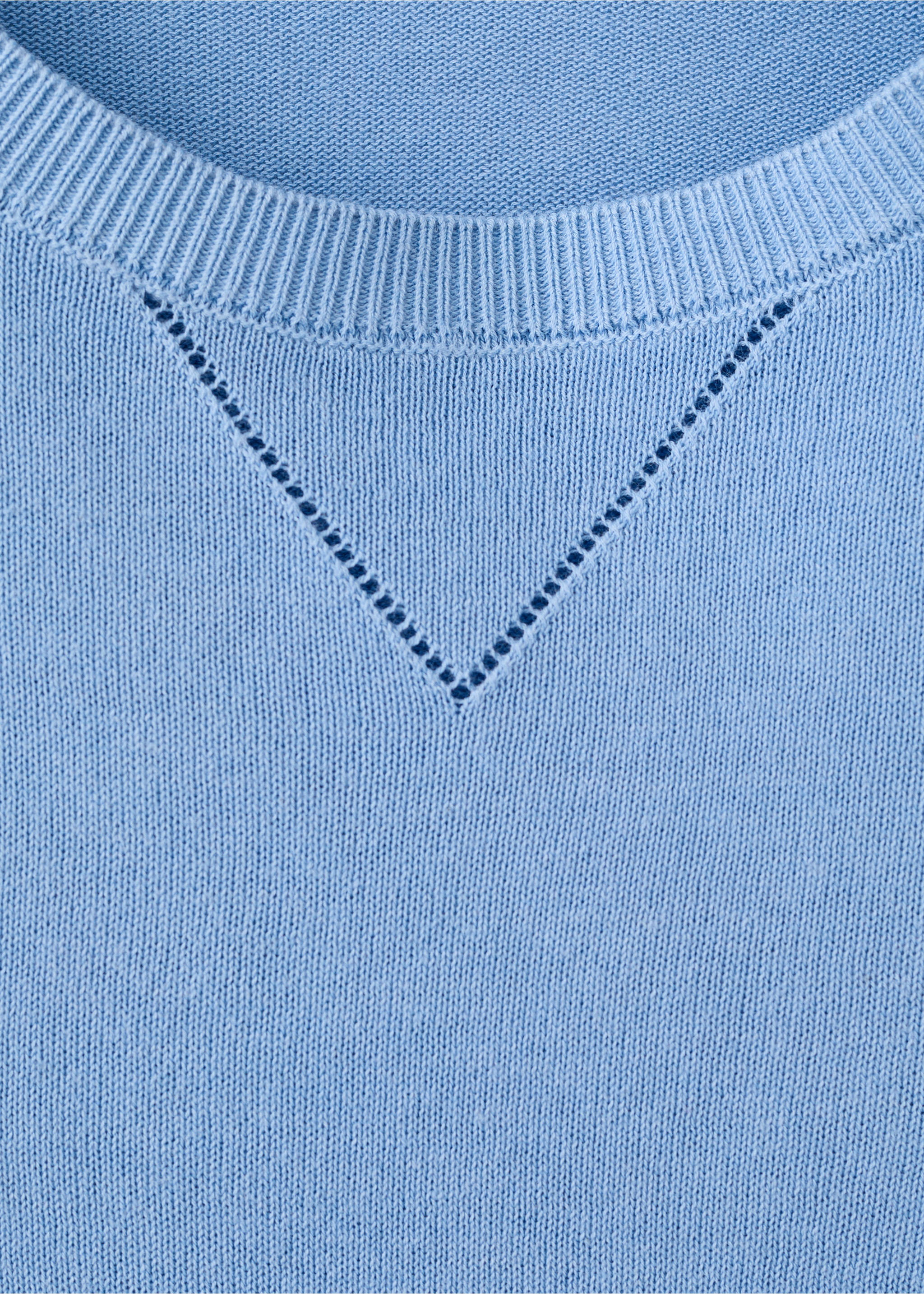 Sweater pedrosa - Details of the article 8, China Blue. Ref: 27079208-00.