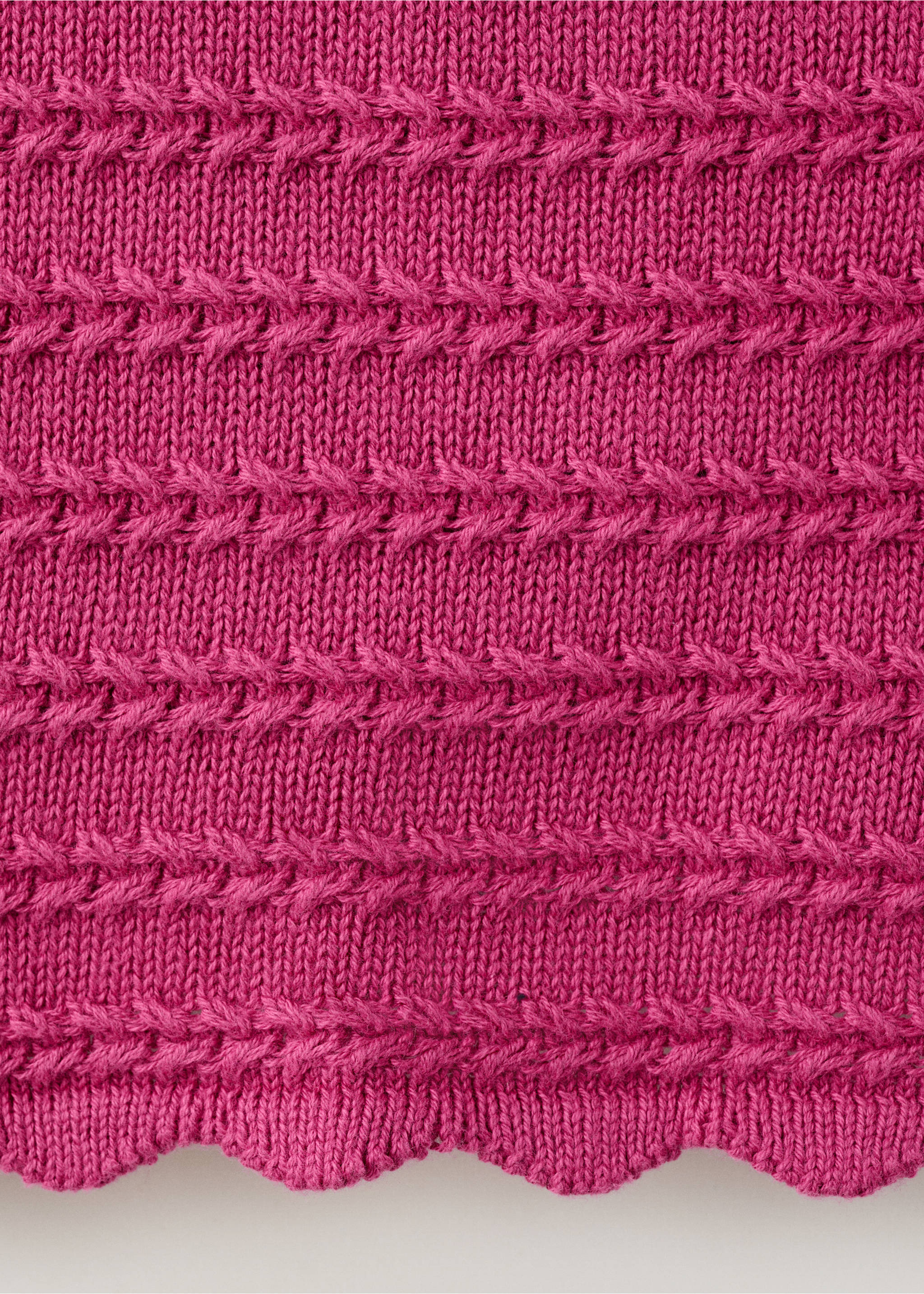 Crochet top mirrors - Details of the article 0, Pink. Ref: 27079209-00.