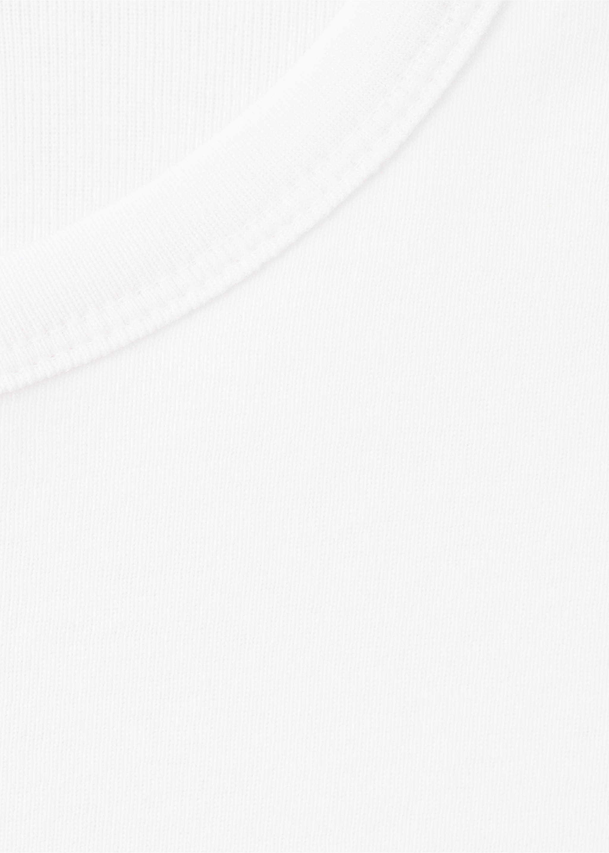 Geblümtes T-Shirt aus Baumwolle - Detail des Artikels 8, Cremeweiß. Ref: 27079210-00.