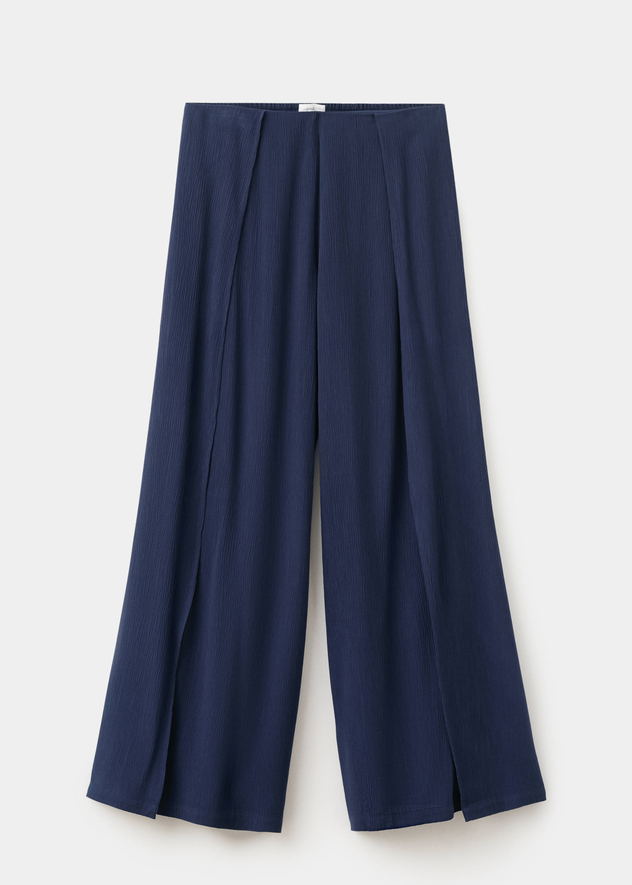 Flowy trousers with side slits - منتج دون نموذج