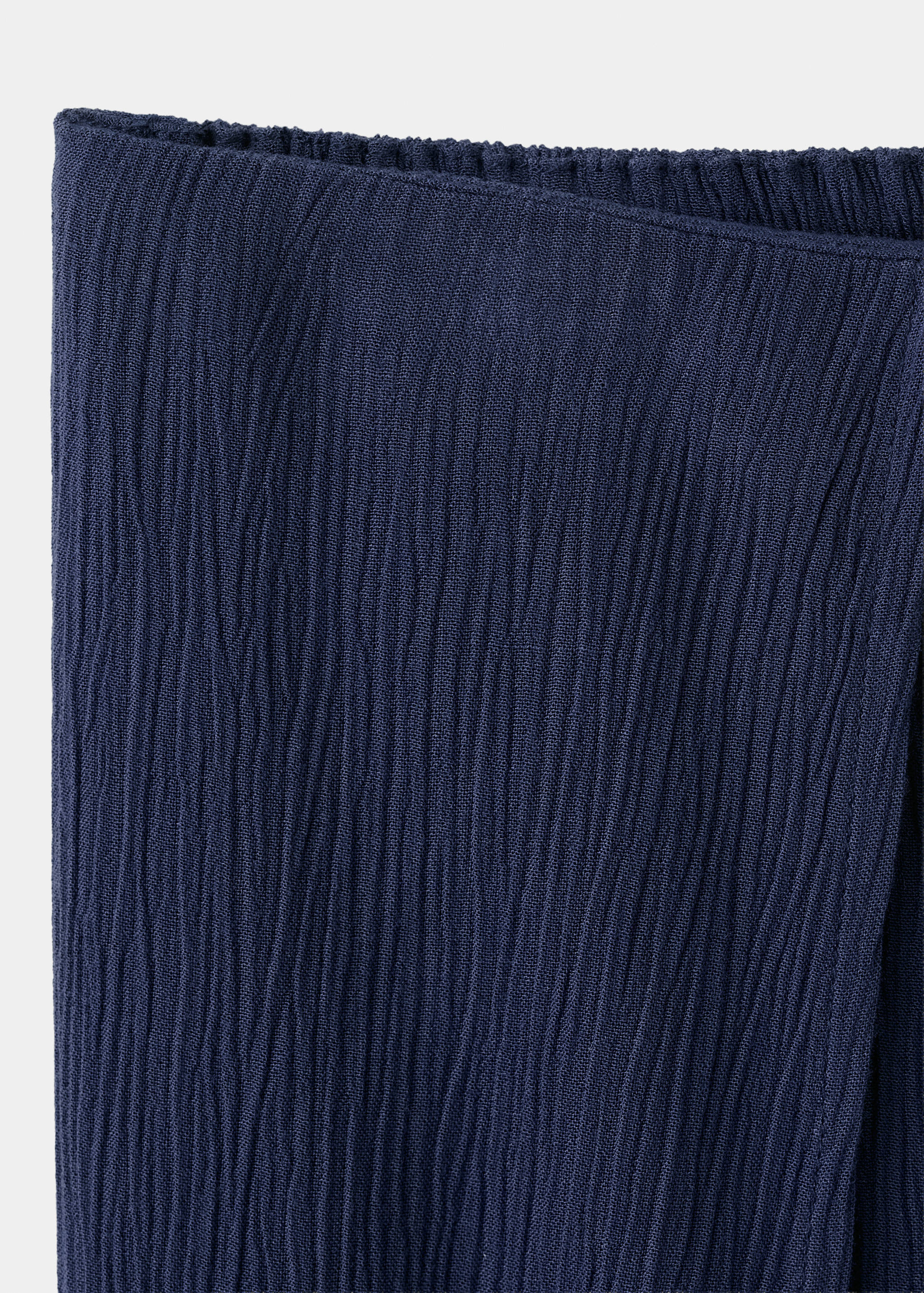 Flowy trousers with side slits - تفاصيل المنتج 0