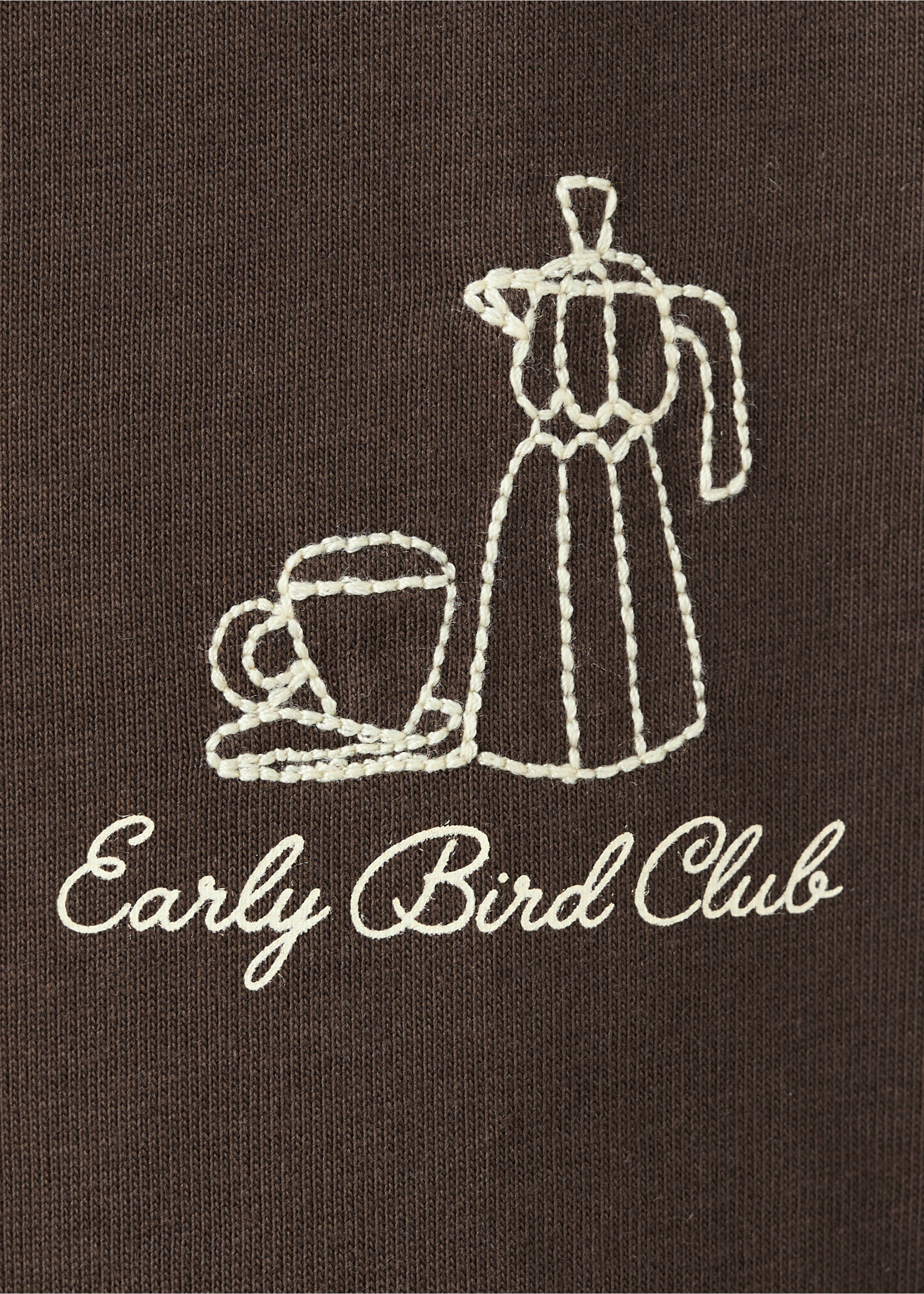 T-shirt coffee - Details of the article 8, Brown. Ref: 27079217-00.