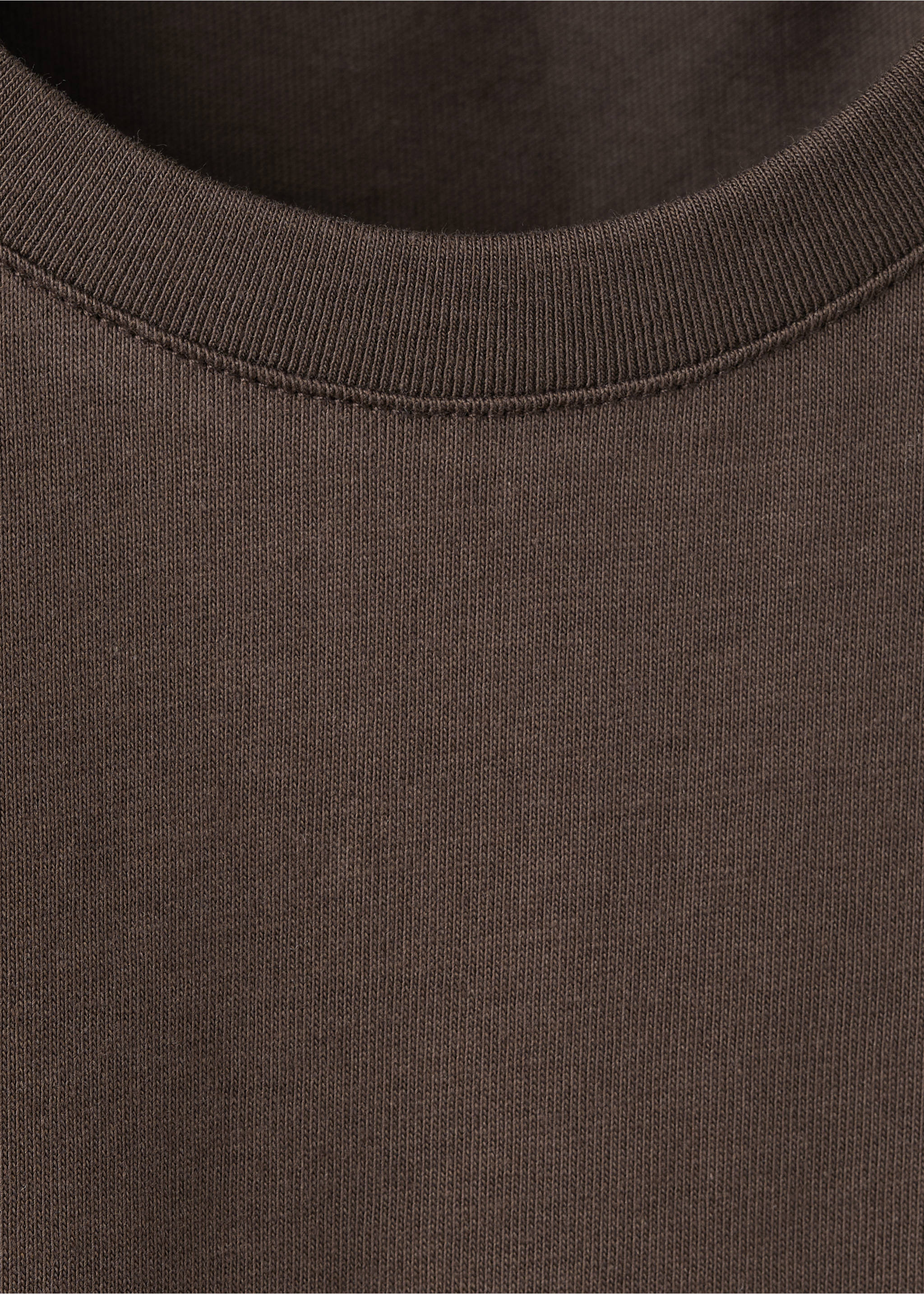 T-shirt coffee - Details of the article 0, Brown. Ref: 27079217-00.