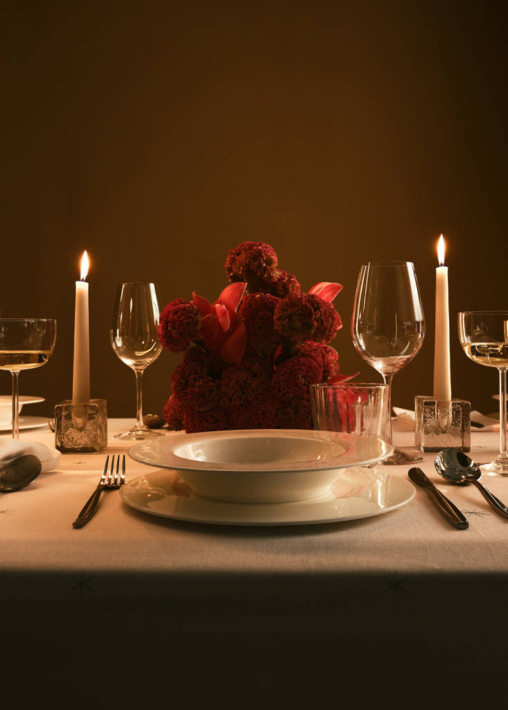 Premium deep plate bonne porcelain Ultralight — White