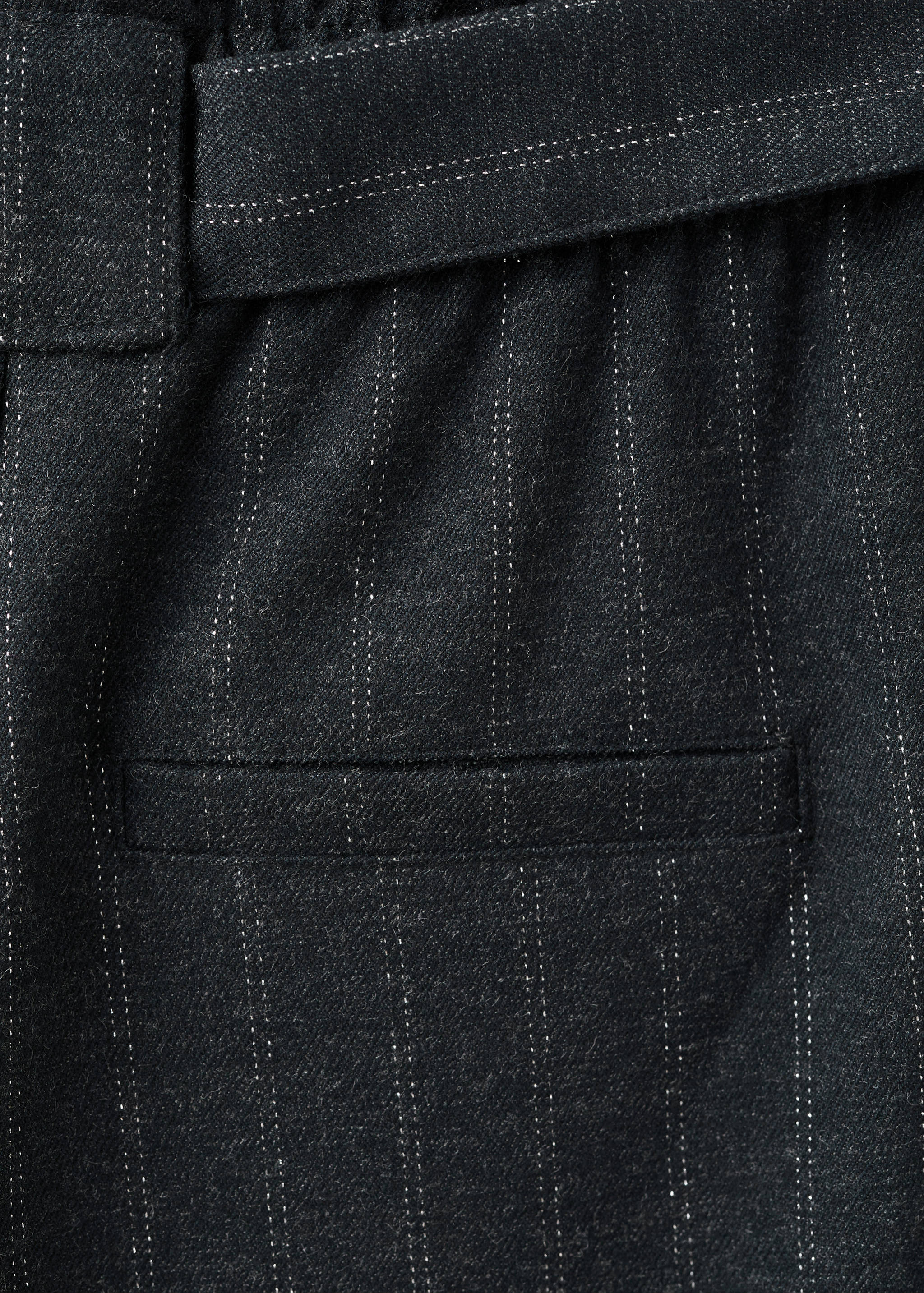 Pantalon rayé lurex - Détail de l'article 0, Gris. Ref: 27081169-00.