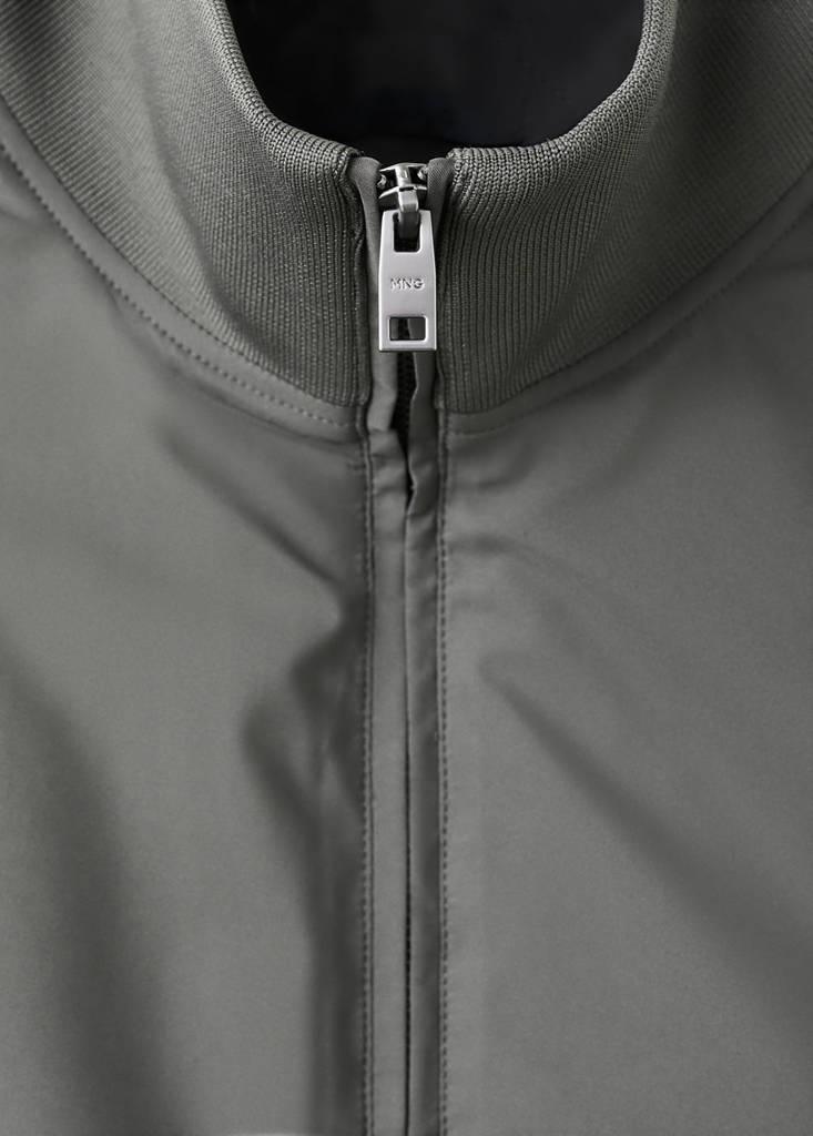 Lightweight quilted gilet — Grey