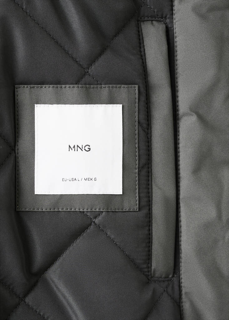 Lightweight quilted gilet — Grey