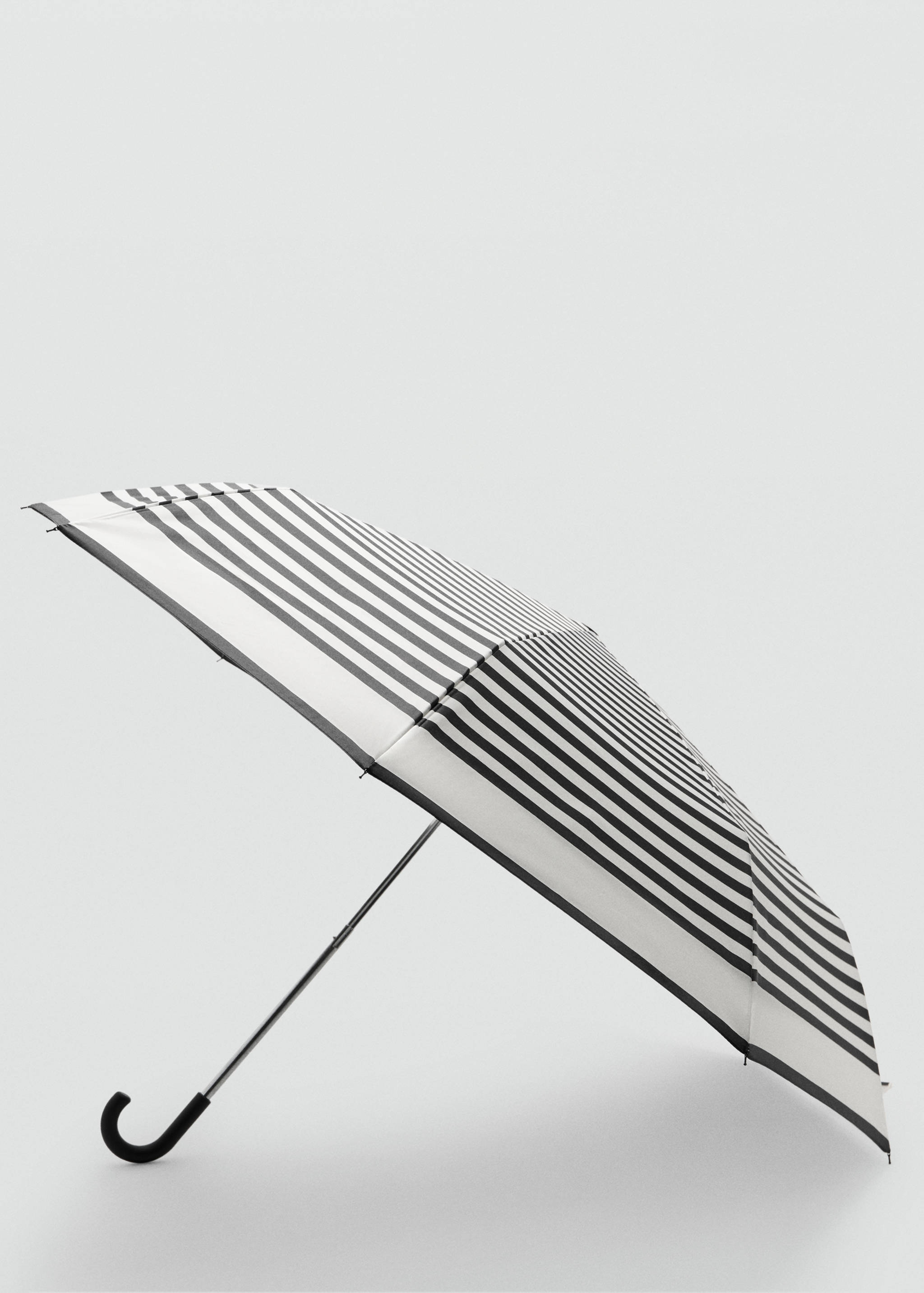 Stripe-printed umbrella - Details of the article 1