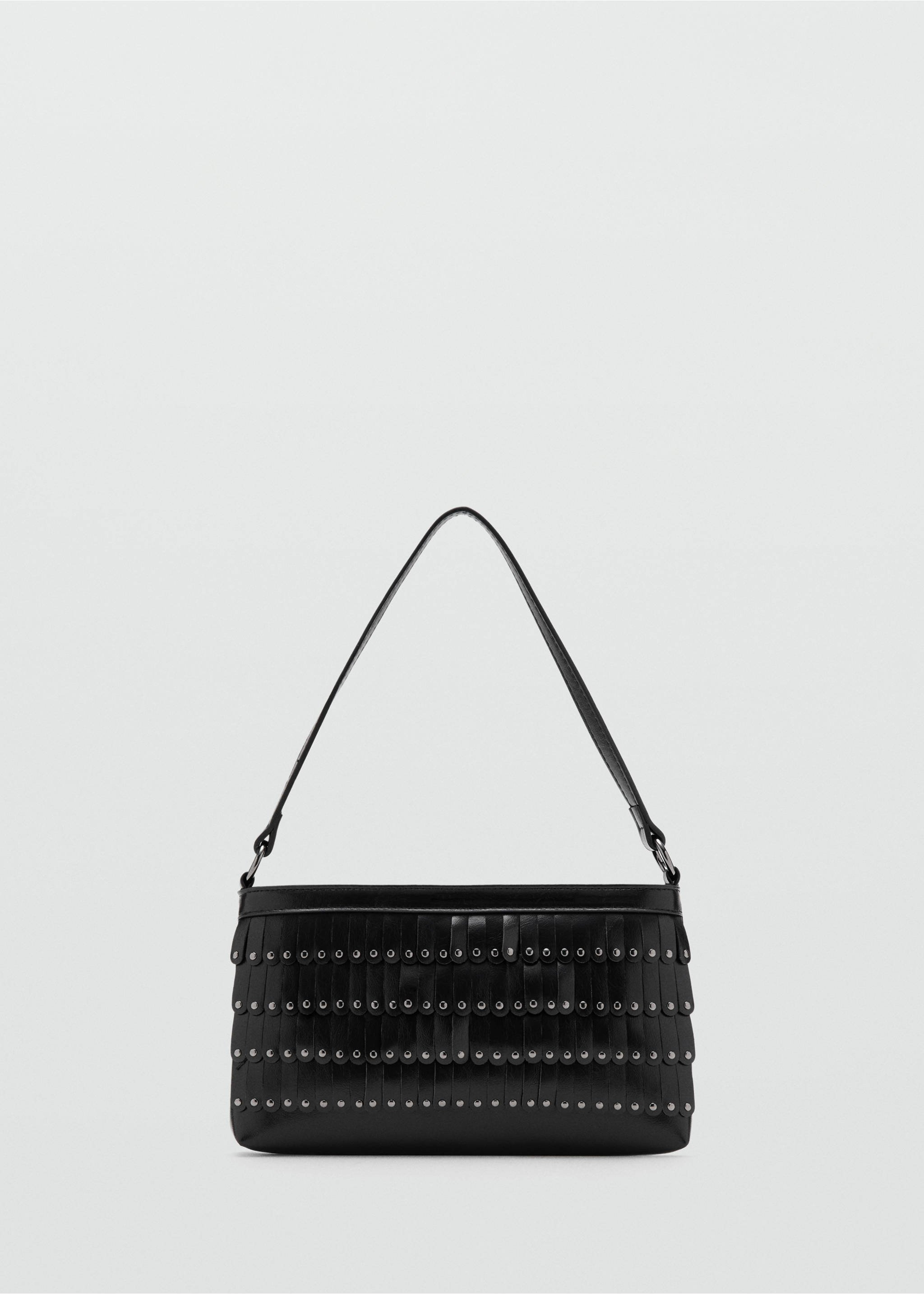 Fringed studded handbag - Article without model, Black. Ref: 27081178-00.