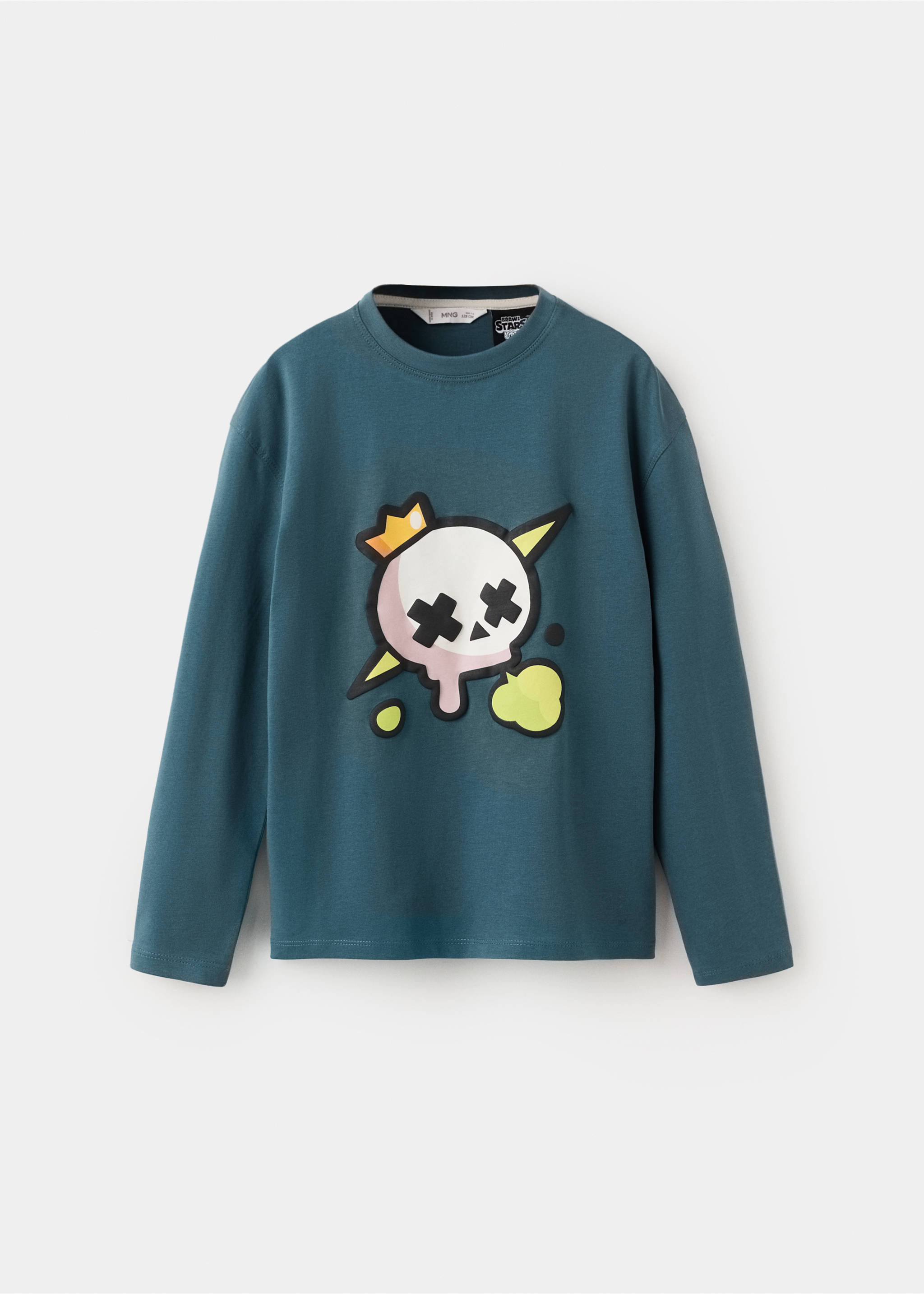 Camiseta Brawl Stars - Artículo sin modelo, Azul petróleo. Ref: 27081182-00.