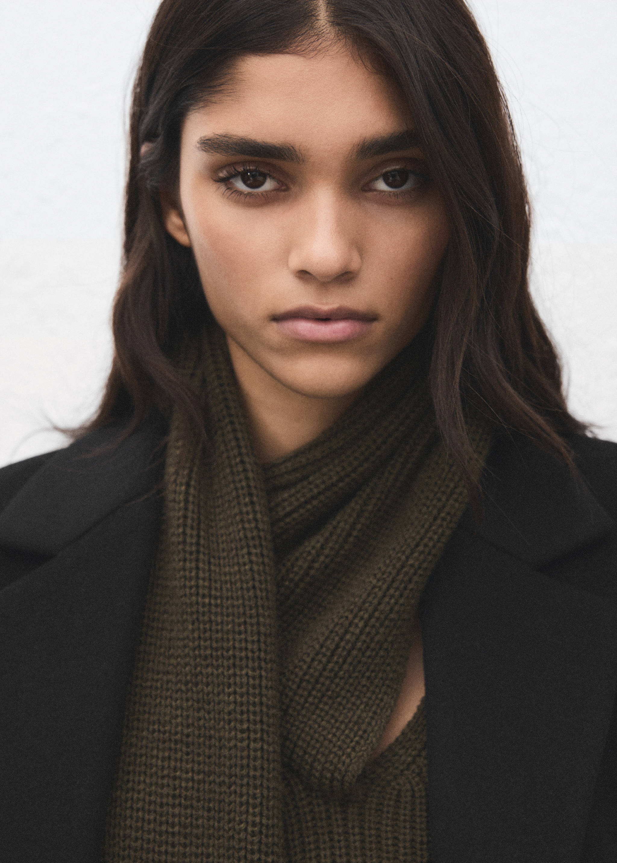 Manteau laine mélangée double boutonnage - Détail de l'article 1