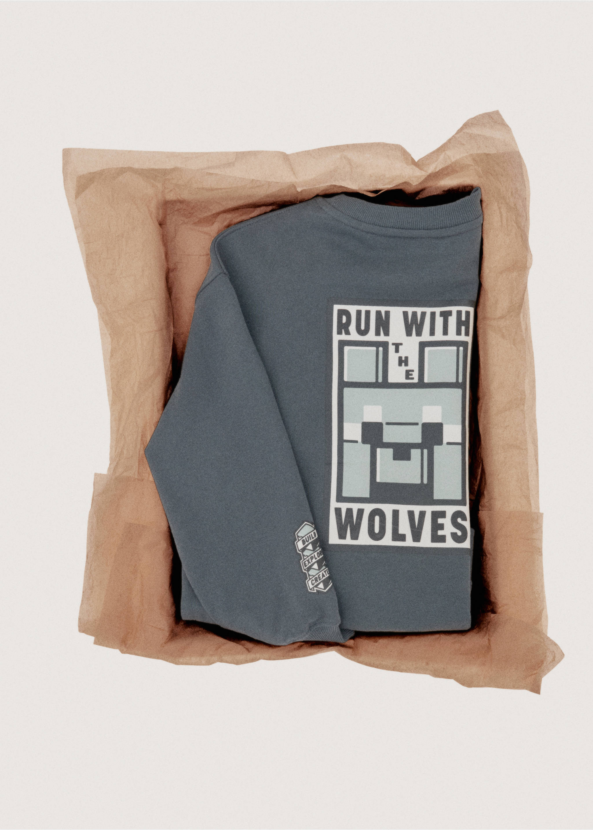 Minecraft卫衣 - null, 深灰色. Ref: 27081185-00.