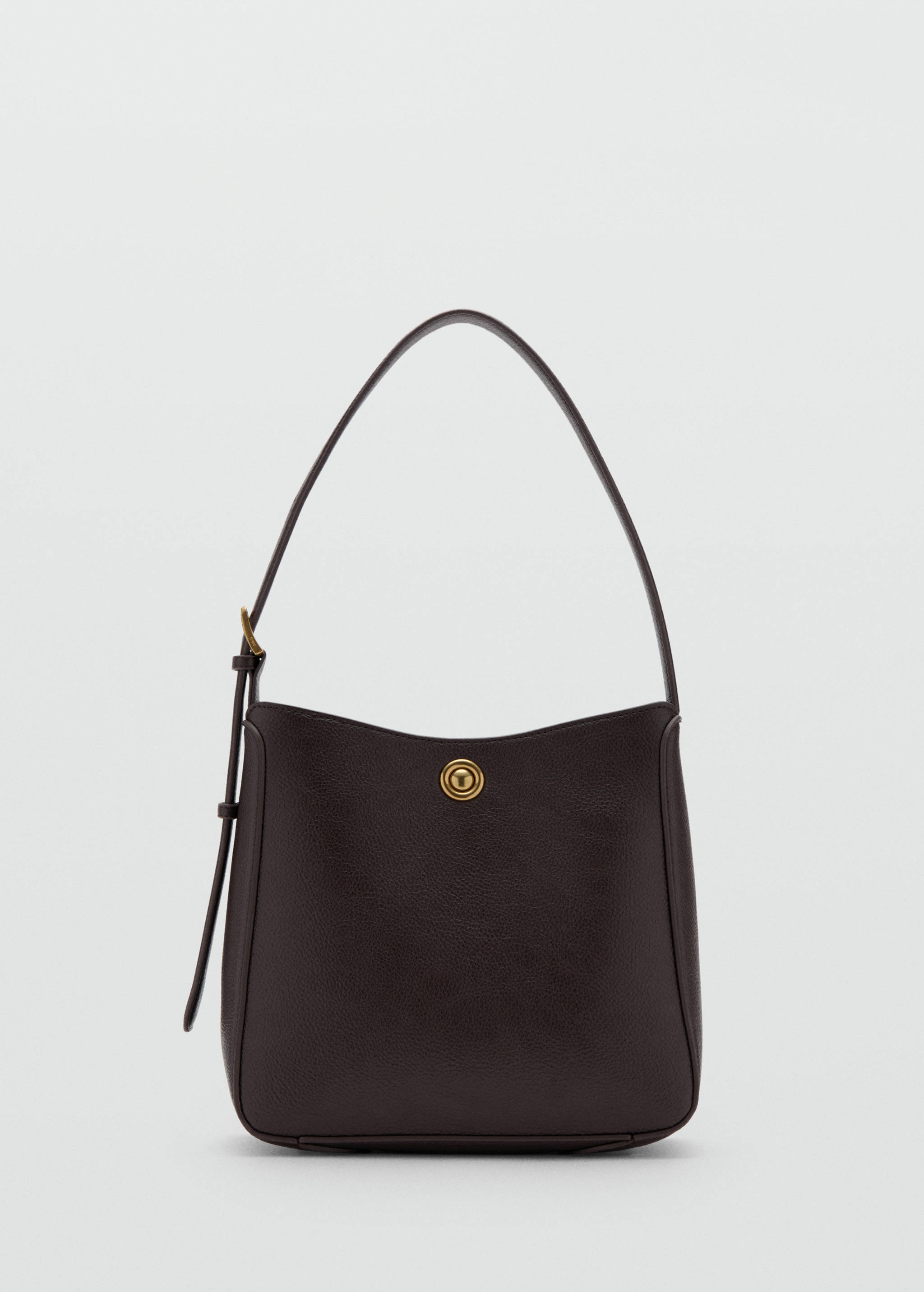 Medium bucket bag with metal detail - Article without model