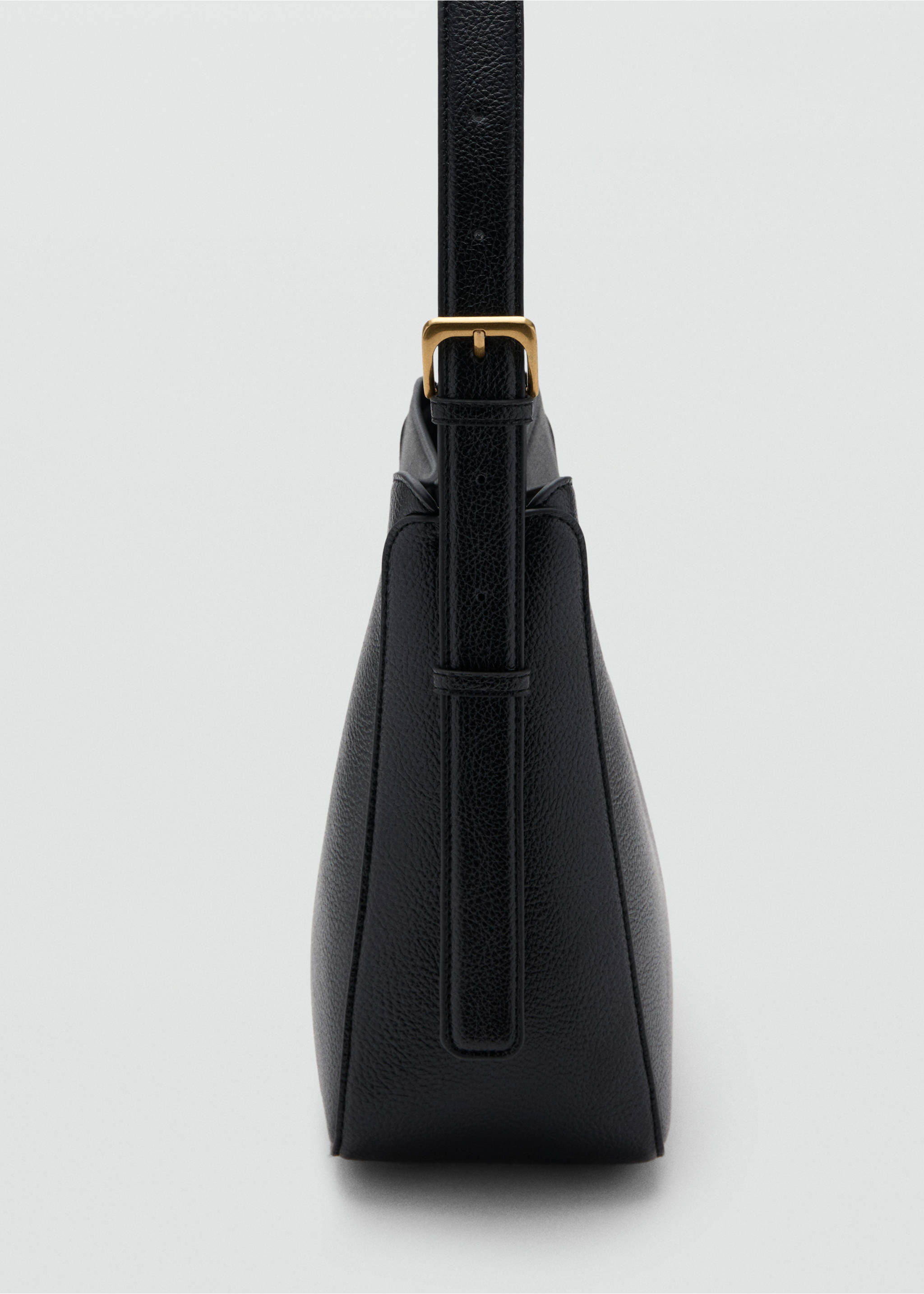 中号金属细节桶包 - null, 黑色. Ref: 27081196-00.