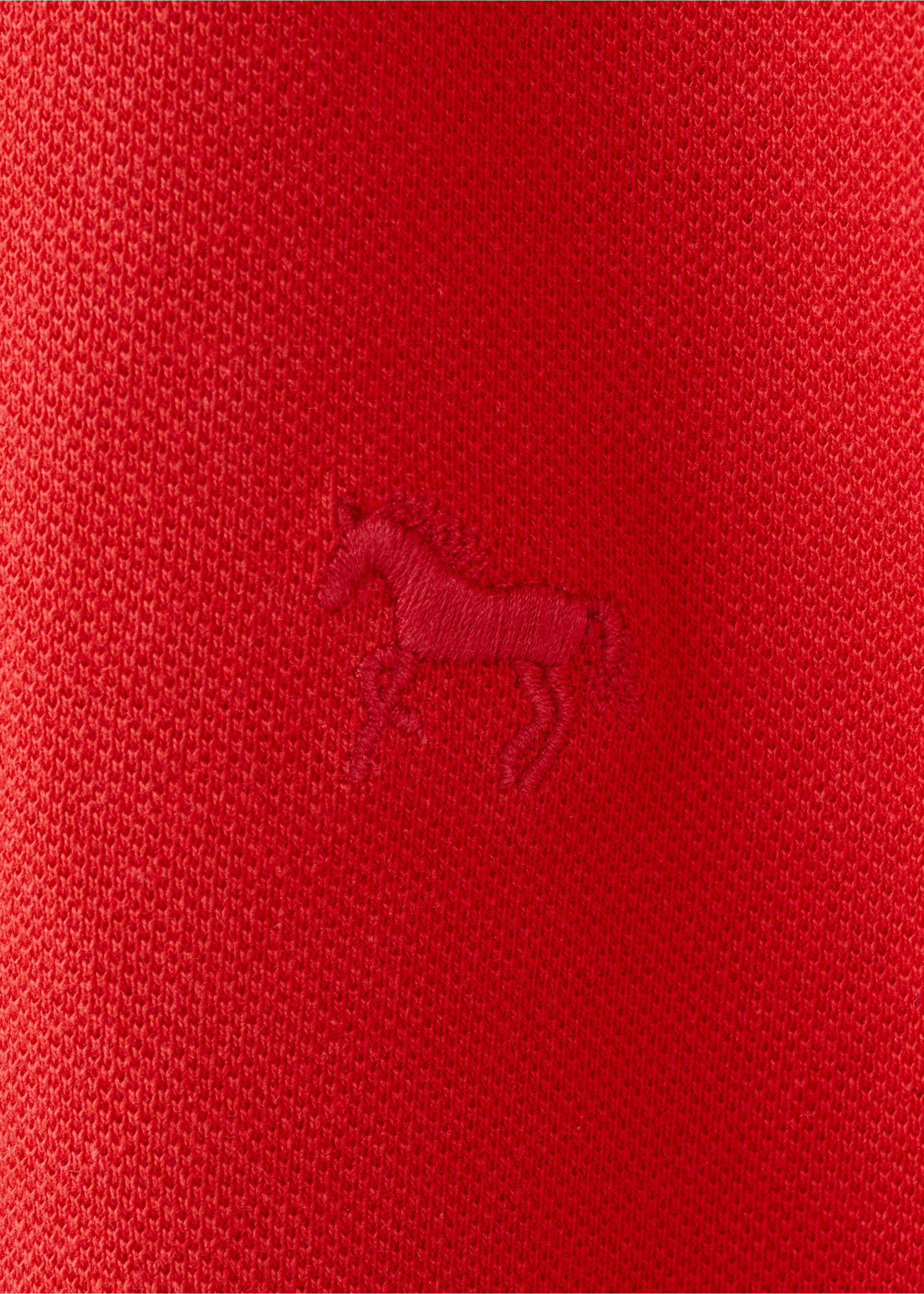 Pamuklu basic polo tişört - Ürün detayı 0, Kırmızı. Ref: 27081197-00.