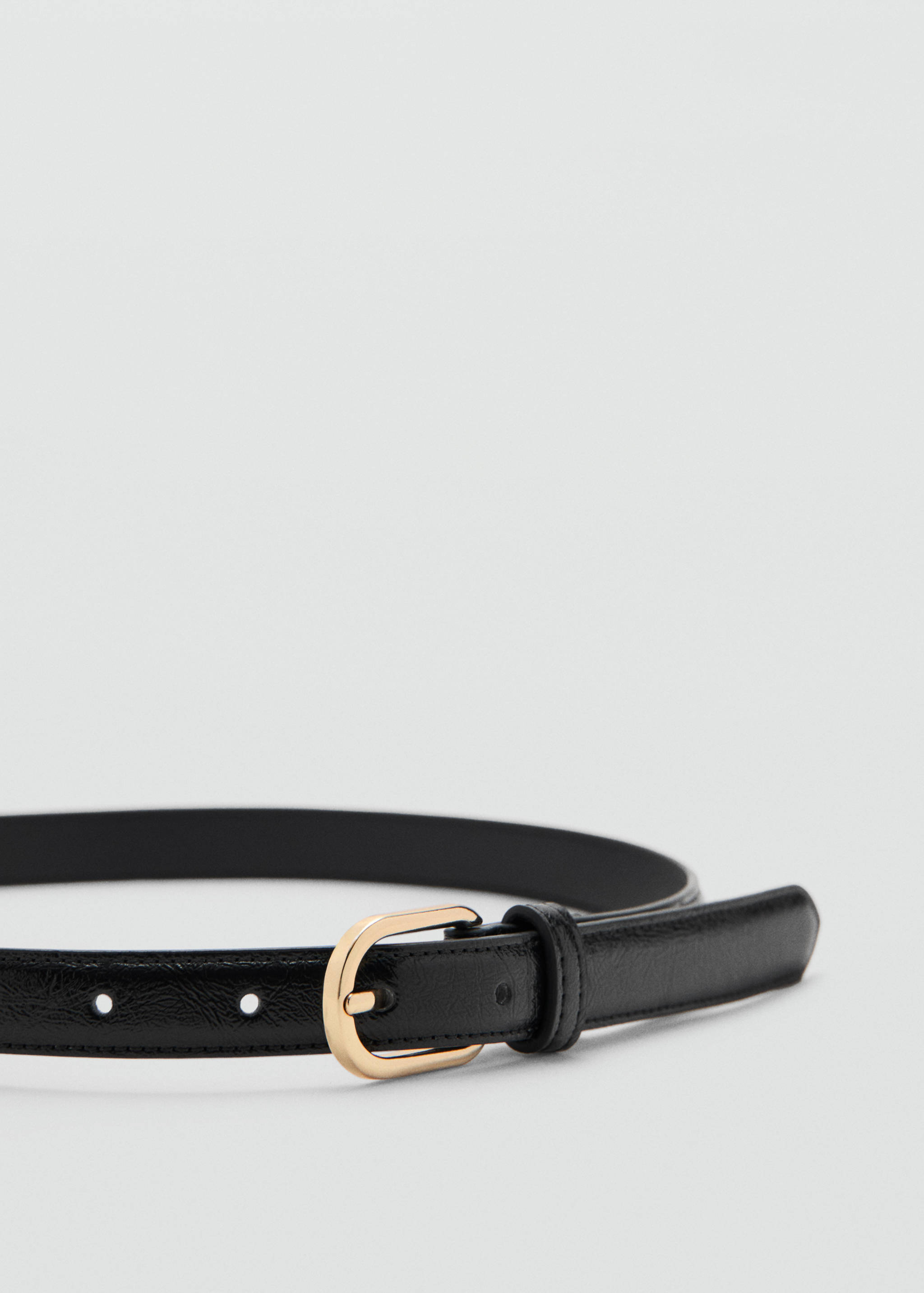 Metal buckle belt - Medium plane