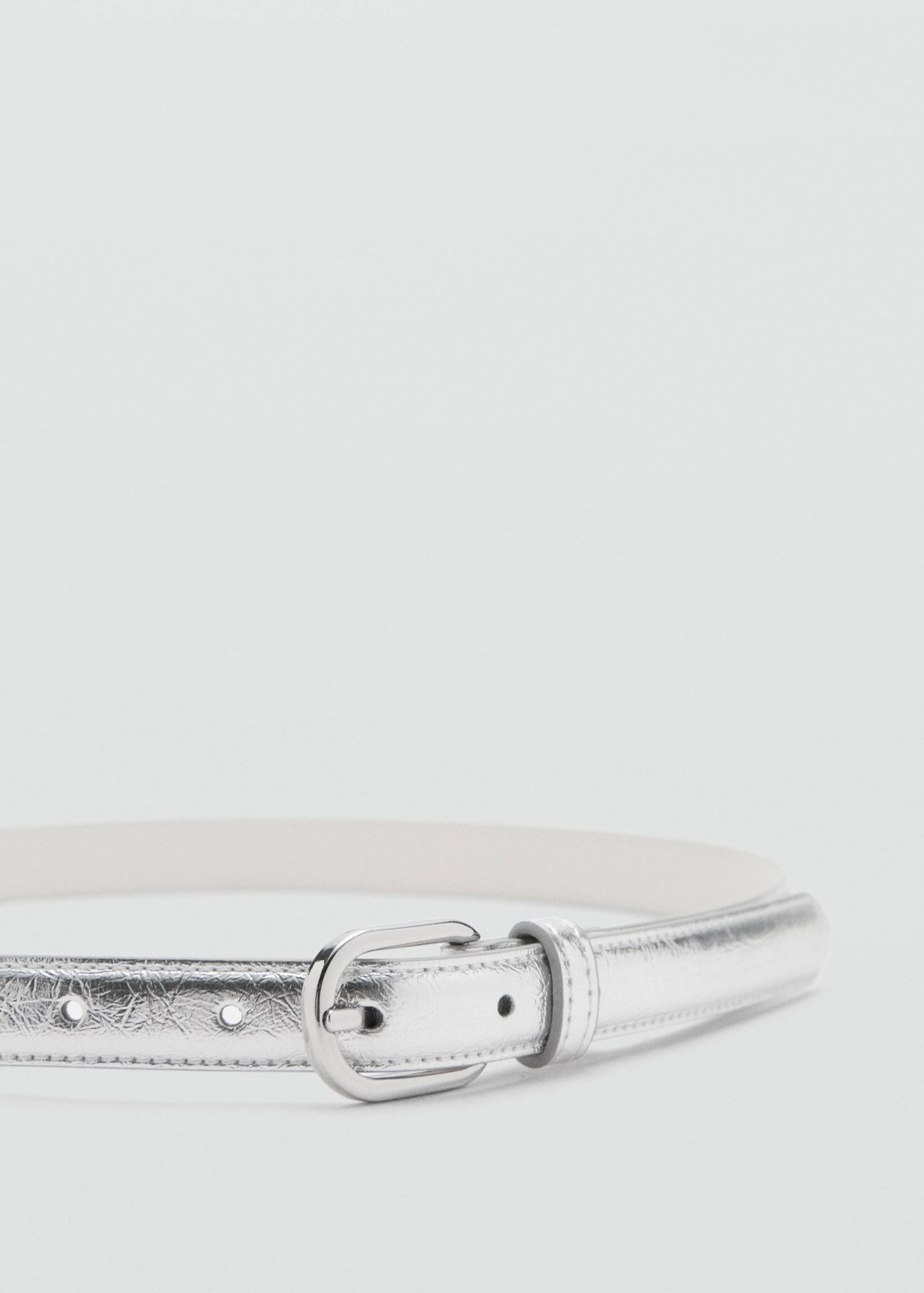 Metal buckle belt - Medium plane