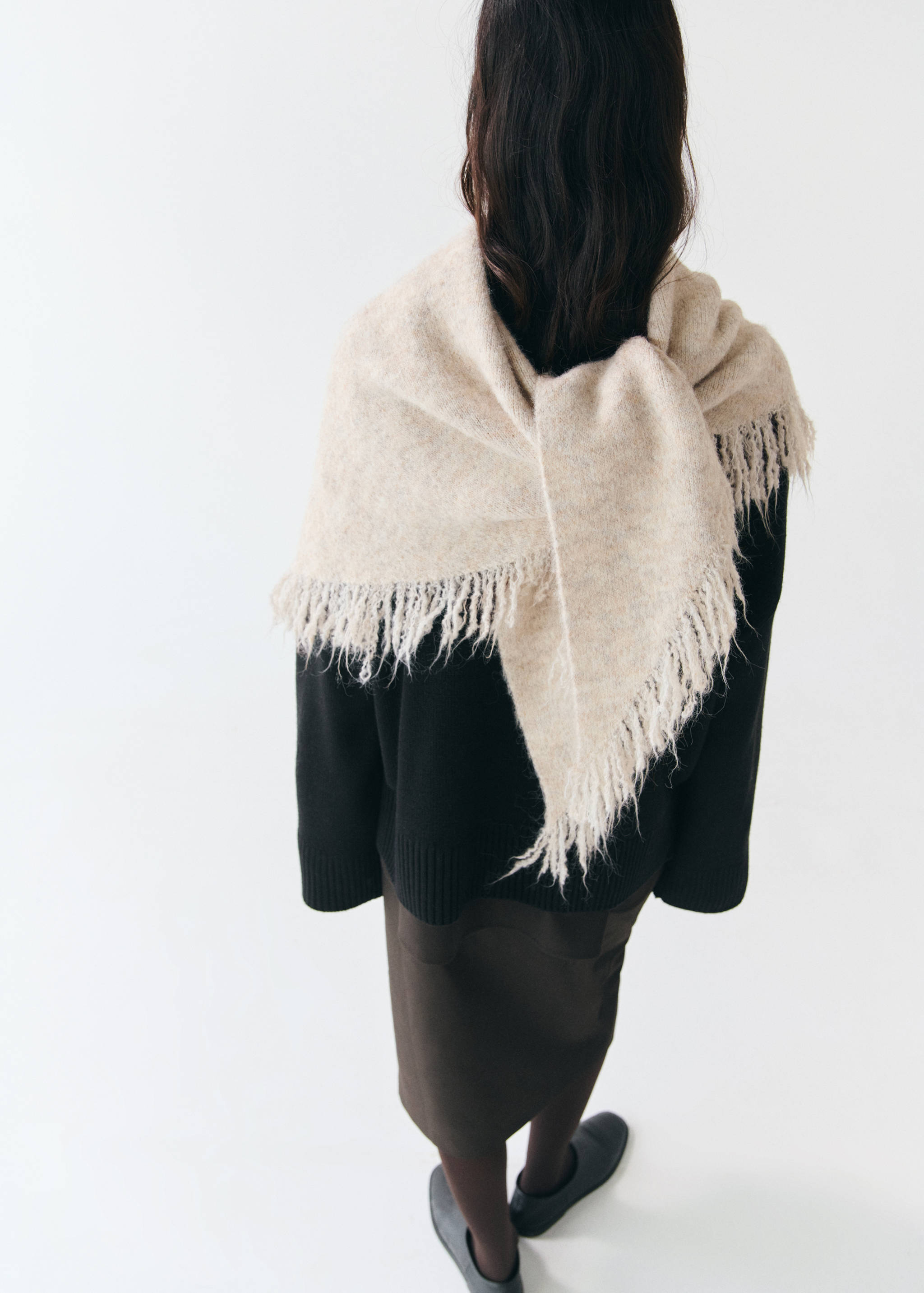 Châle finitions franges - Détail de l'article 2