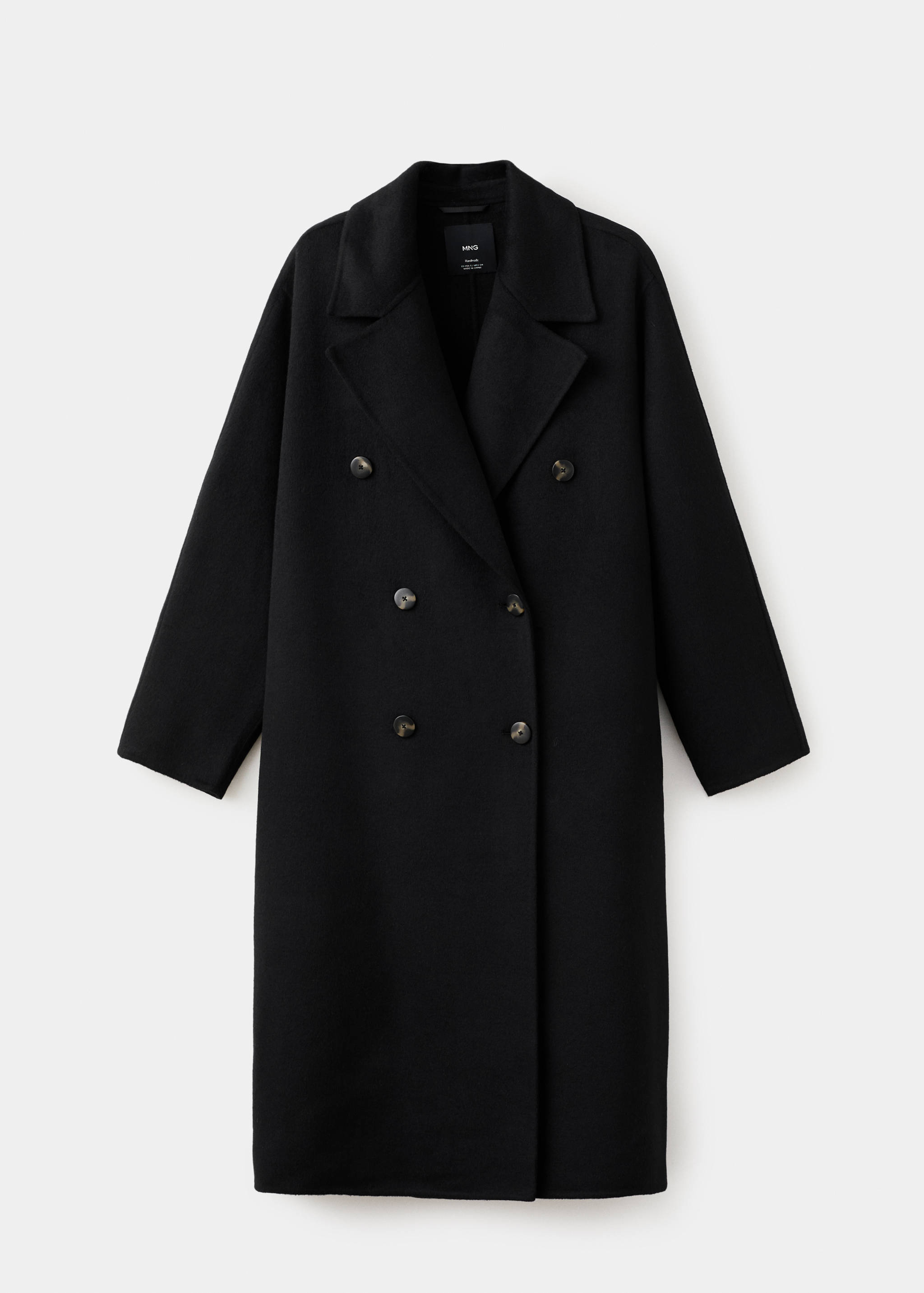 Handmade oversized wool coat - Article without model