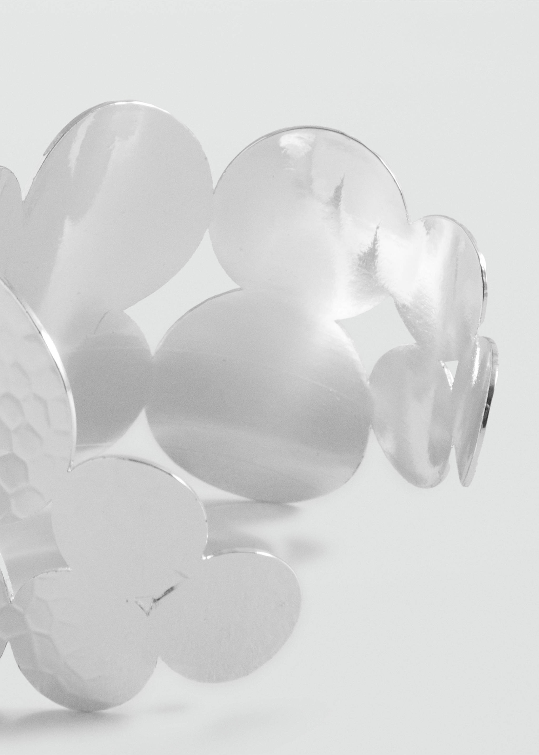 Комбинированный браслет - Средний план, Серебро. Ref: 27081213-00.