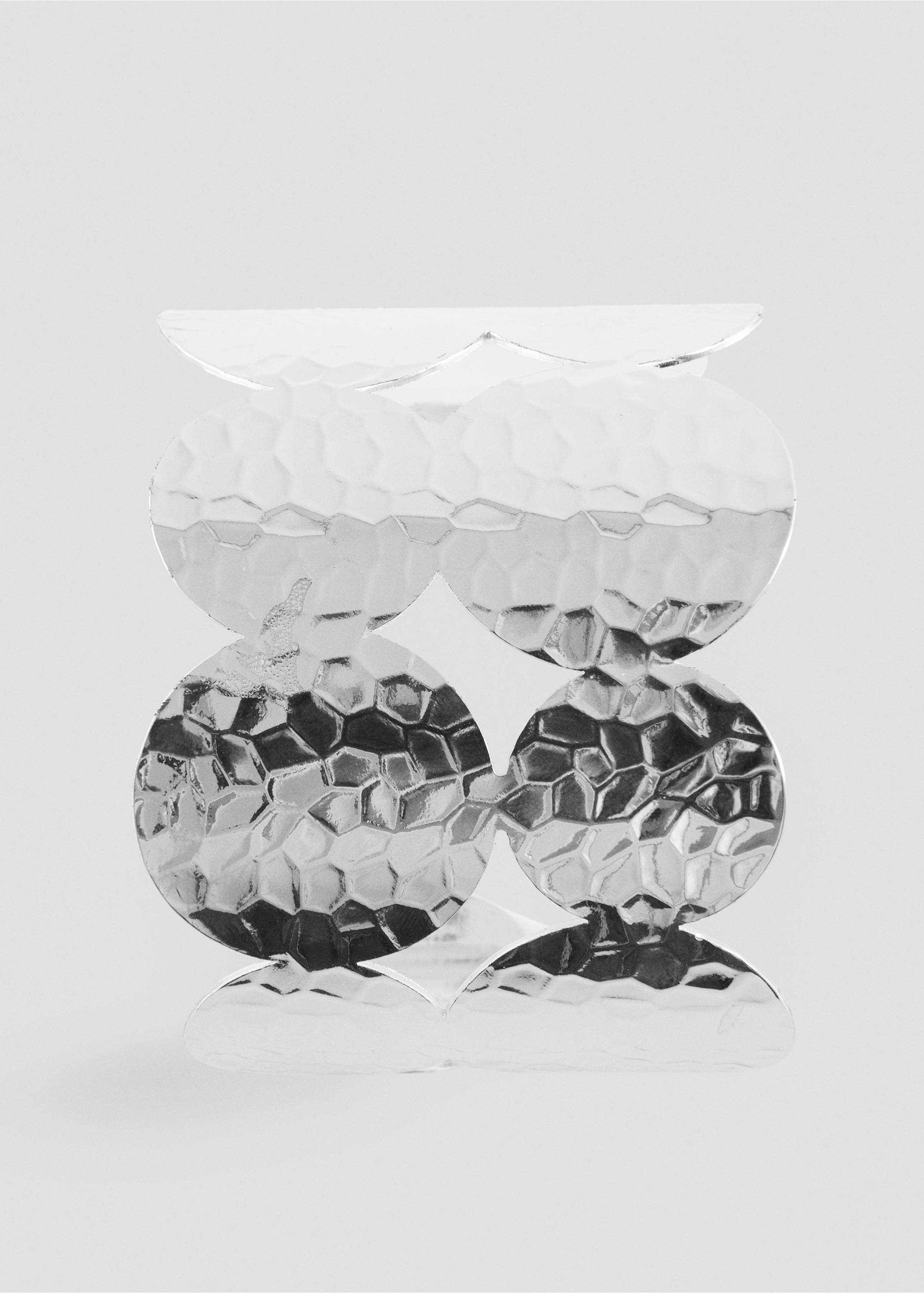 Комбинированный браслет - Деталь изделия 1, Серебро. Ref: 27081213-00.