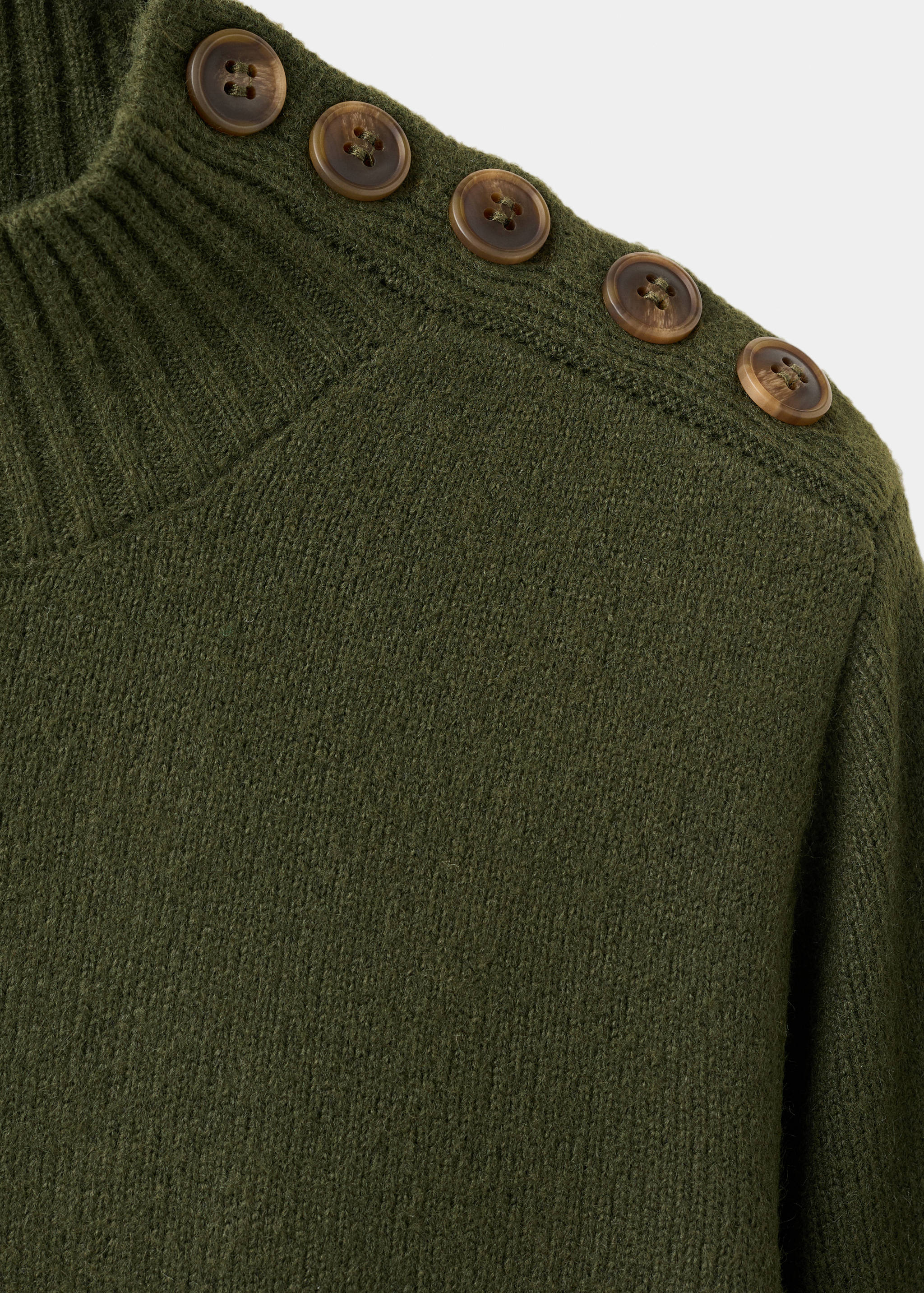 Button knit dress - Details of the article 8