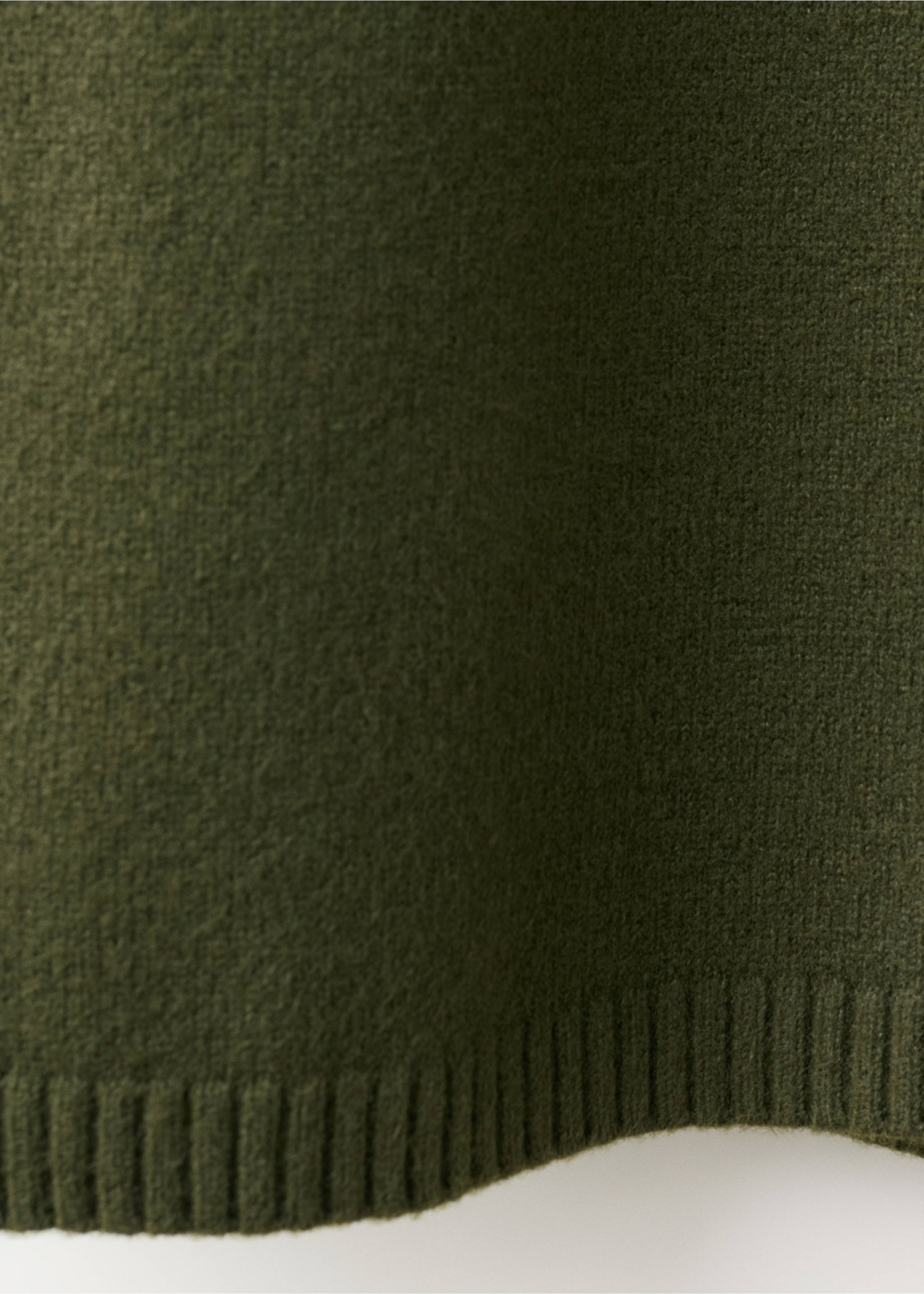 Button knit dress - Details of the article 0, Khaki. Ref: 27081214-00.