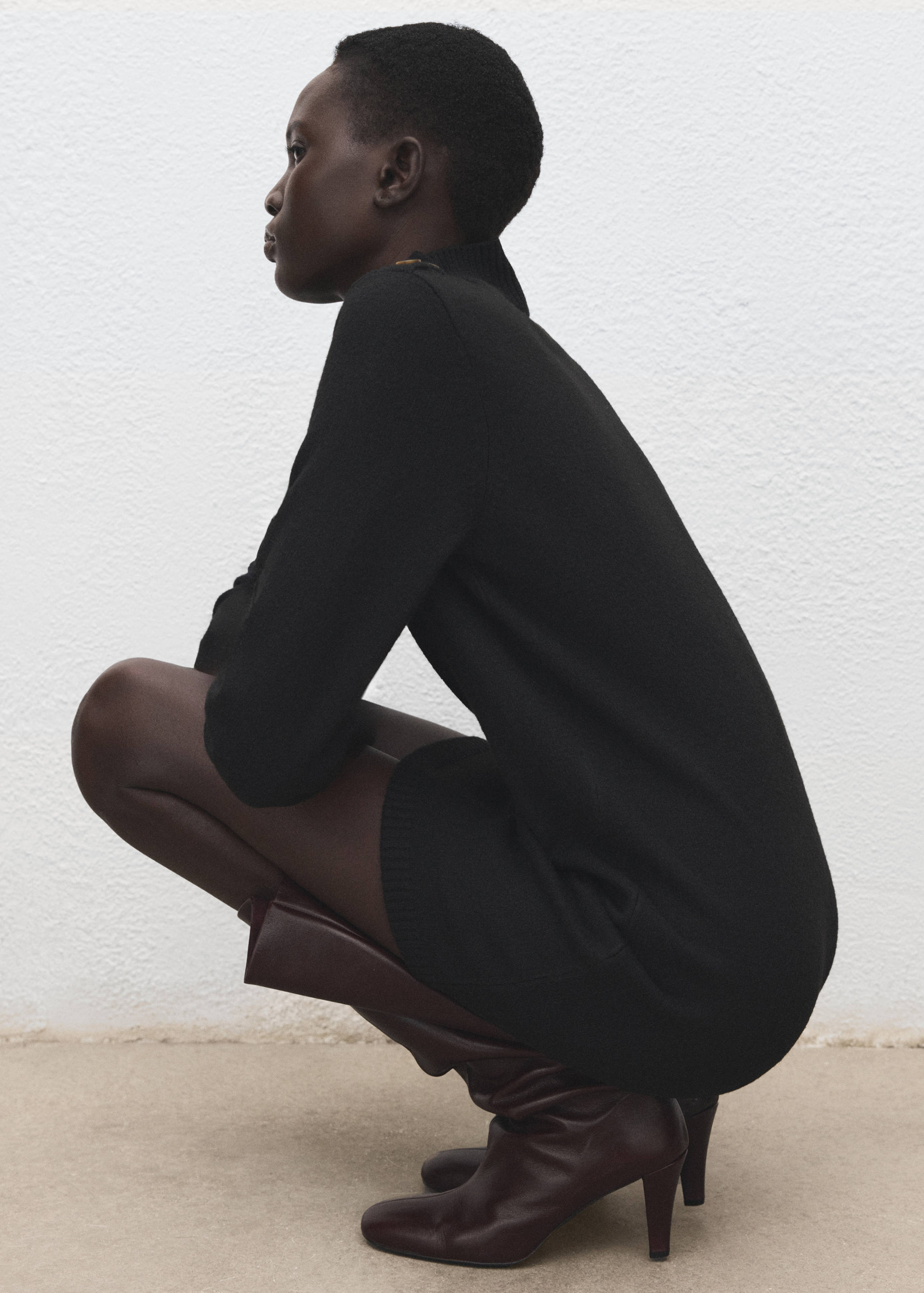 Button knit dress - Details of the article 2