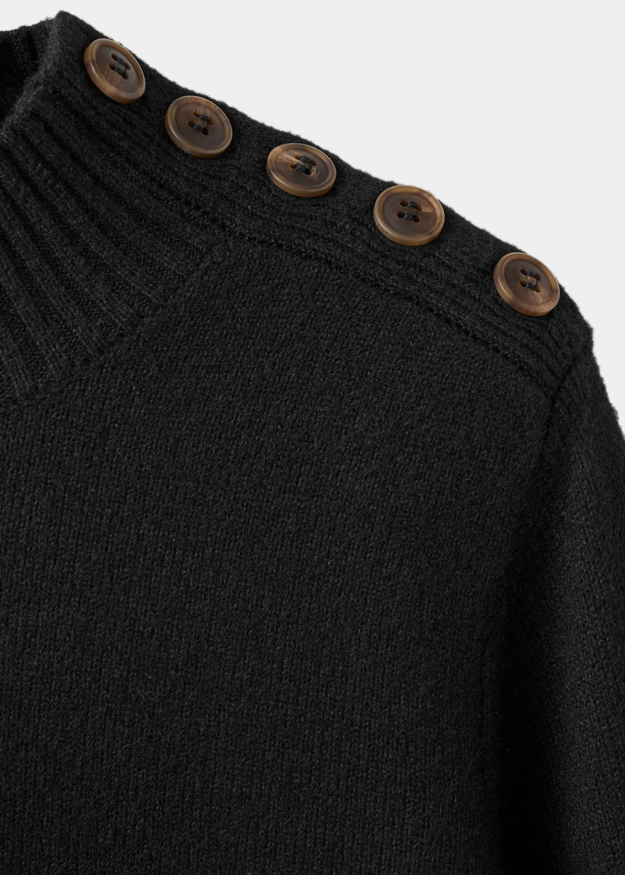 Button knit dress - Details of the article 8