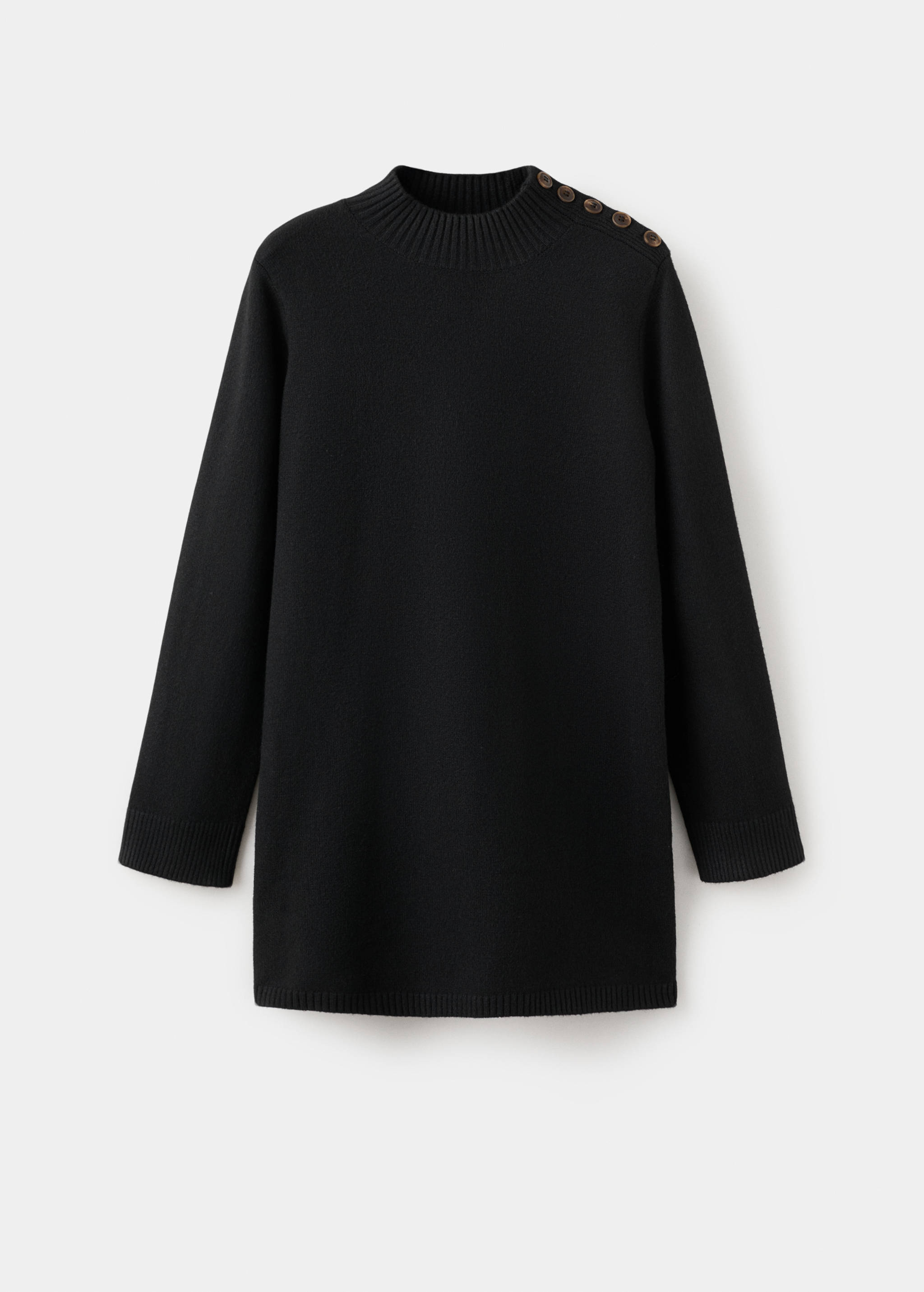 Button knit dress - Article without model