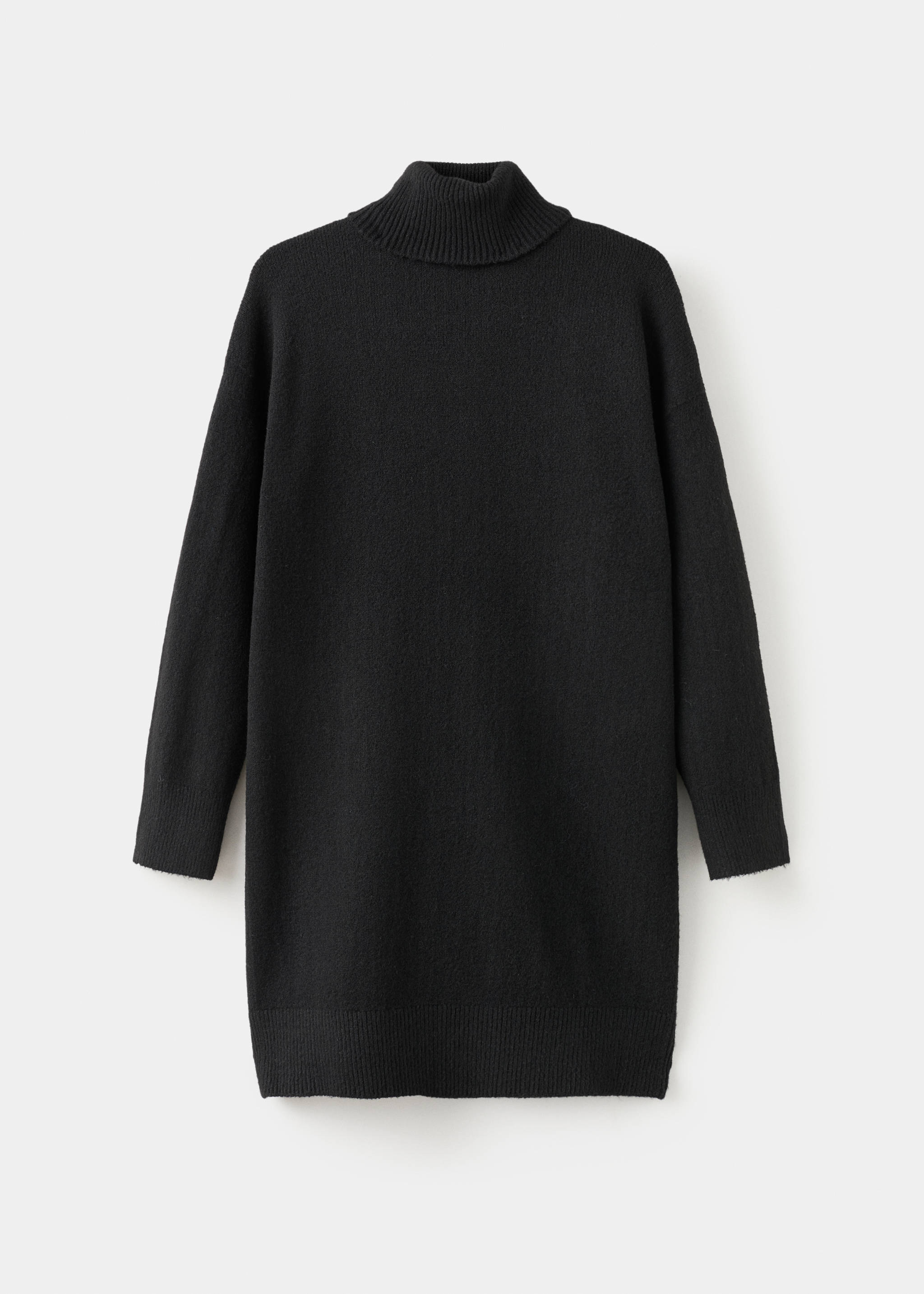 Knitted turtleneck dress - Article without model