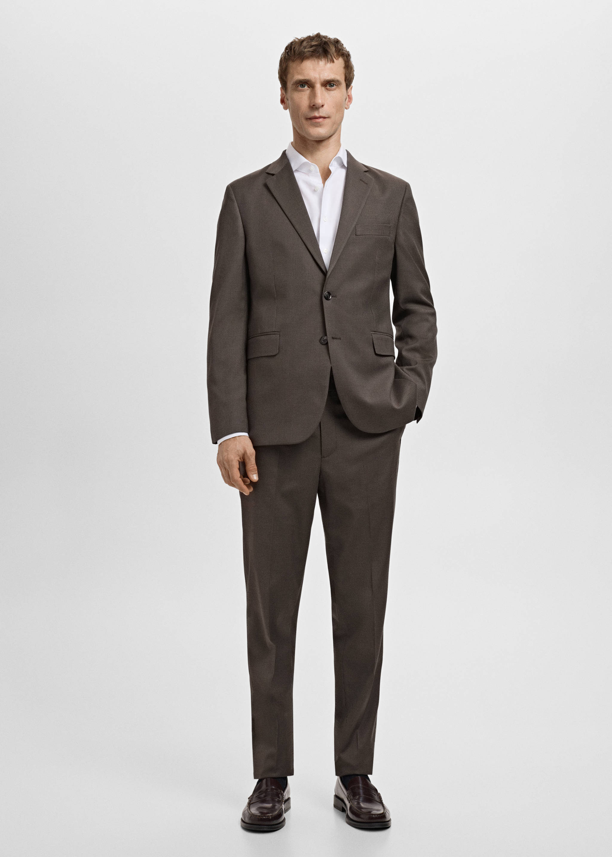 Pantalón traje Milán slim fit - Plano general