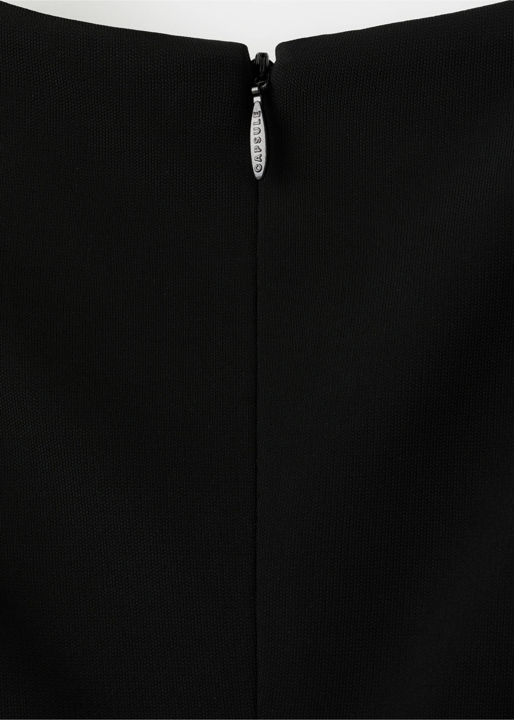 Átlátszó pántos, testhezálló ruha - A termék adatai 0, Fekete. Ref: 27081222-00.