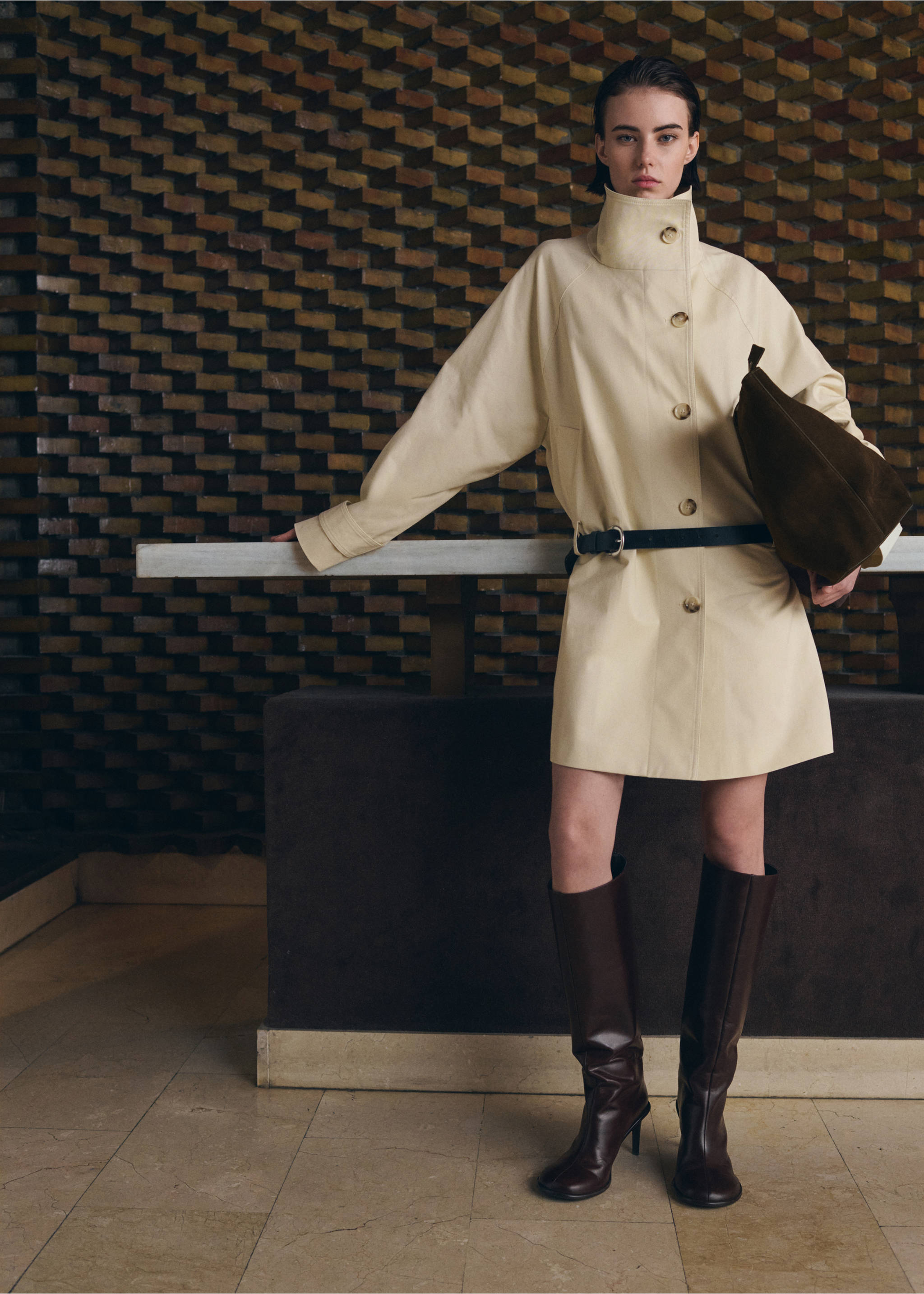 Shopperväska mocka - Allmän bild, Brun. Ref: 27081232-00.