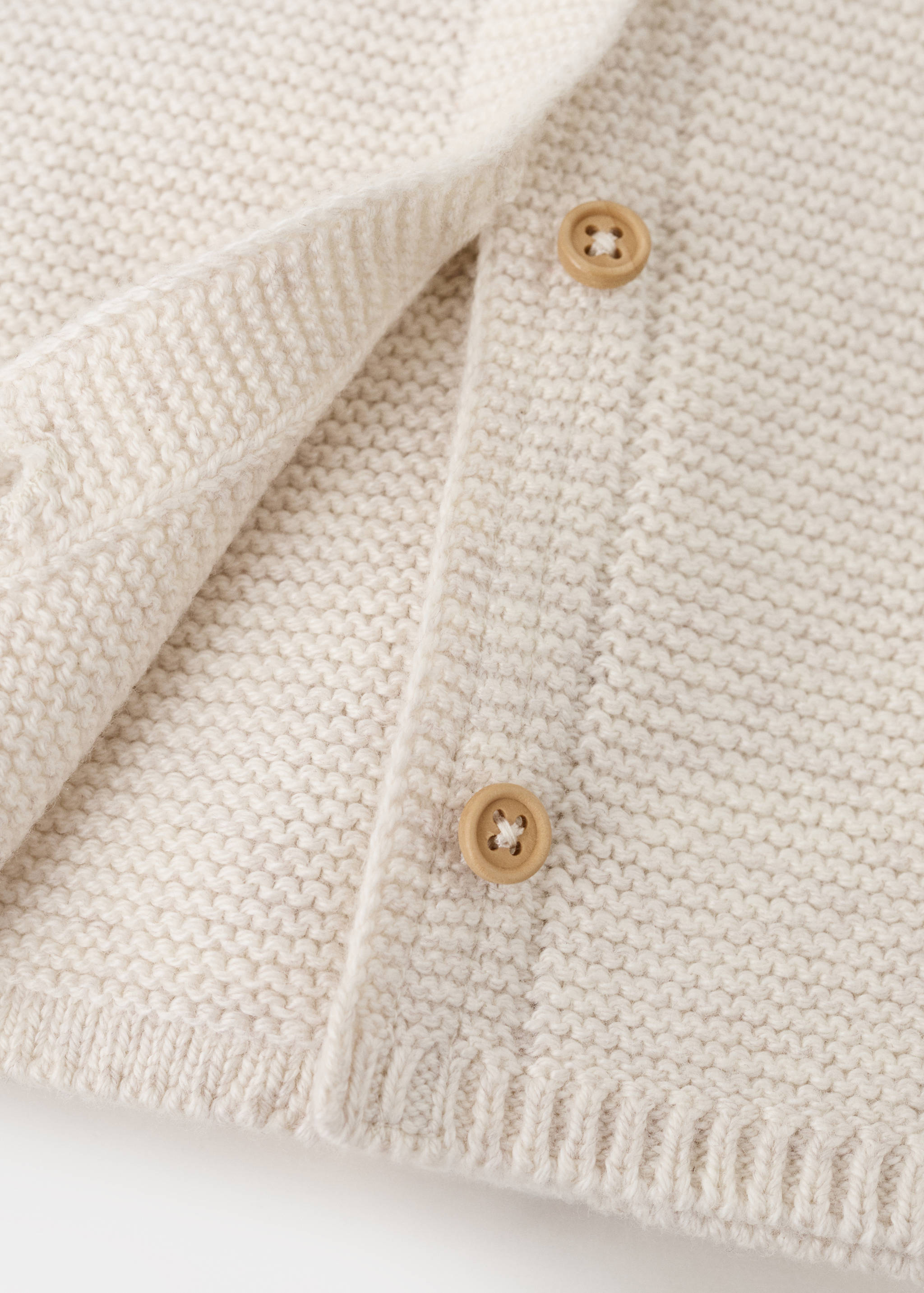 Knitted button cardigan - Details of the article 0