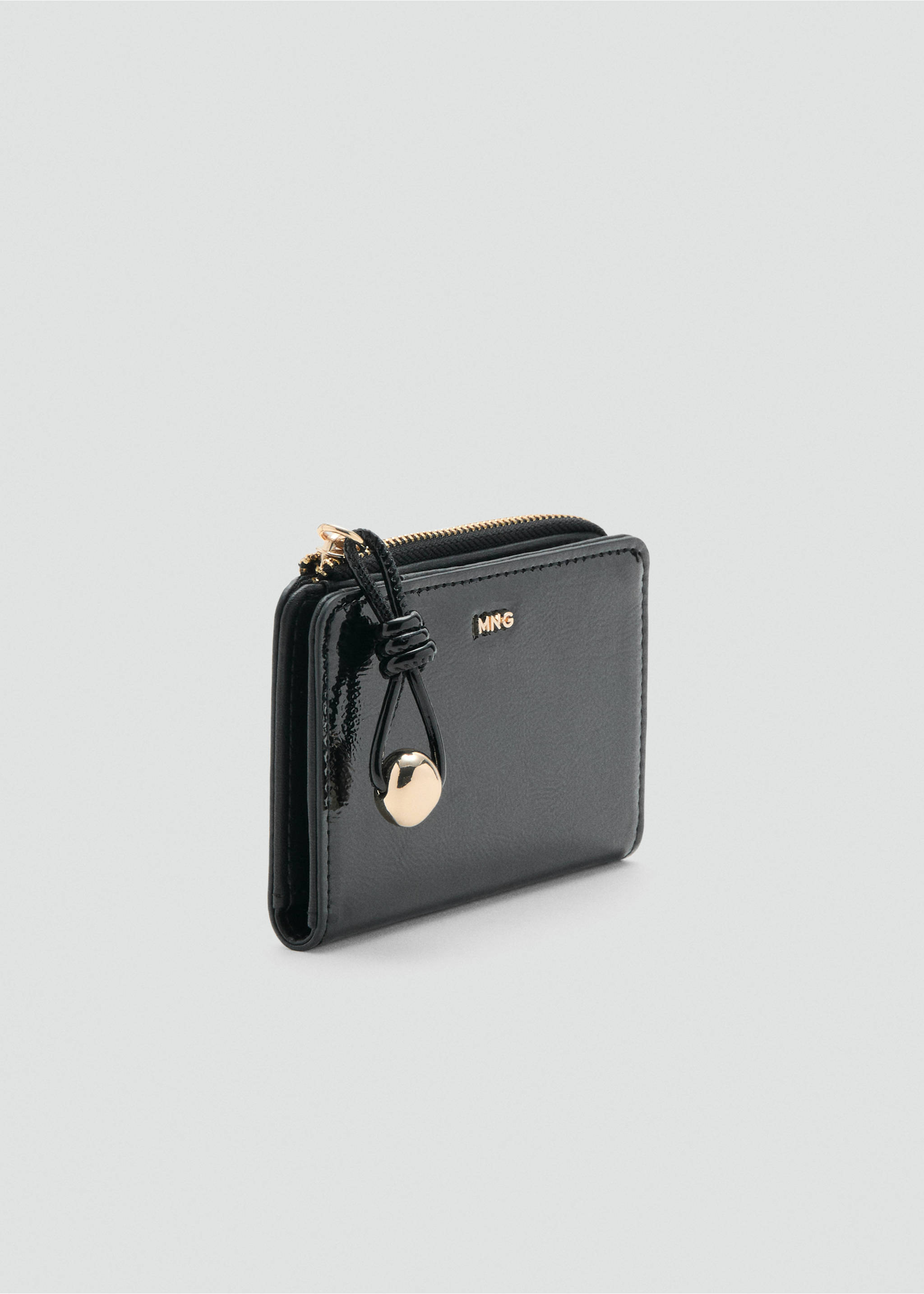 Mini-bead small purse - Medium plane, Black. Ref: 27081236-00.