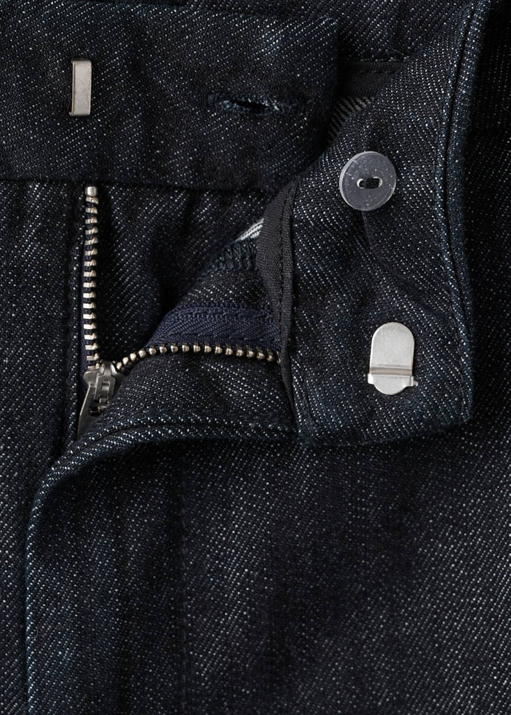 Wide leg denim trousers — Open Blue