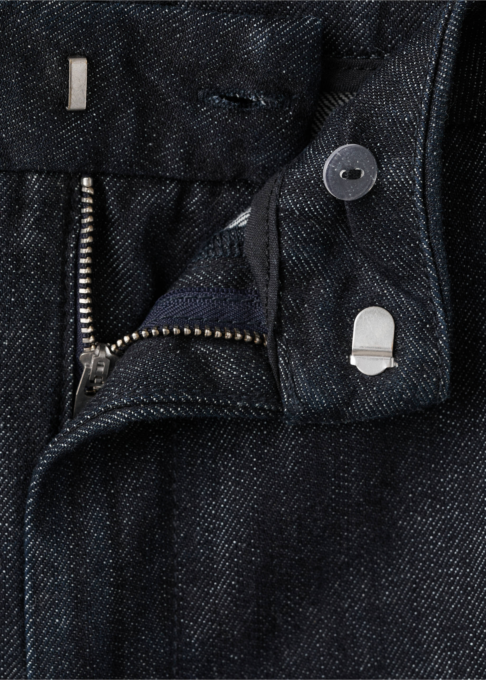 กางเกงขายาวผ้าเดนิมขากว้าง - รายละเอียดของสินค้า 8, สีโอเพนบลู. Ref: 27081237-00.