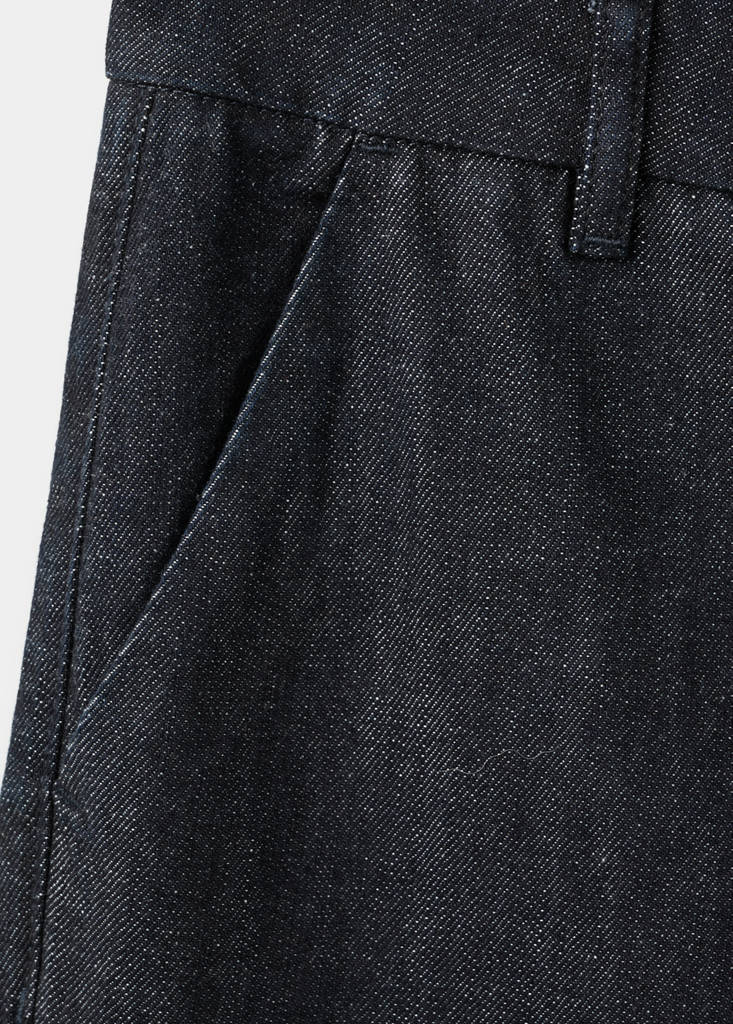 Wide leg denim trousers — Open Blue