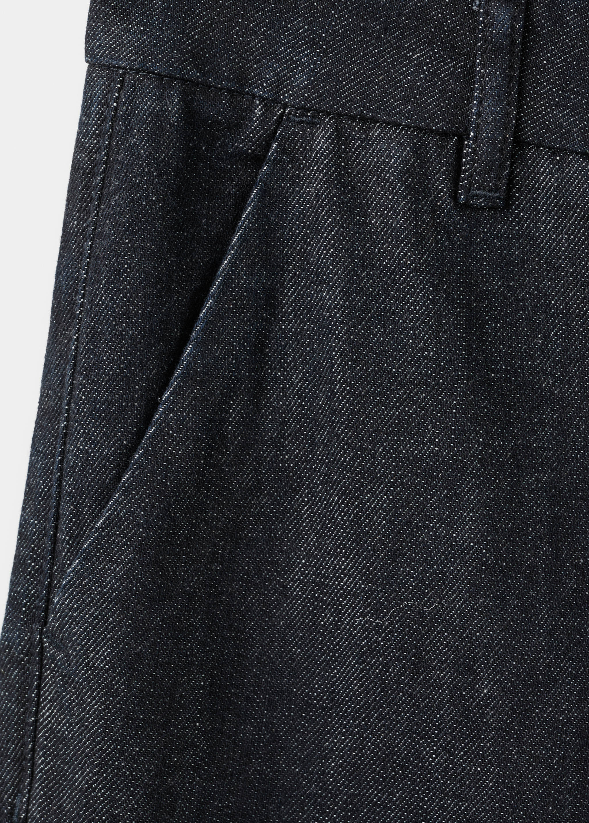 Pantalon denim wide leg - Détail de l'article 0