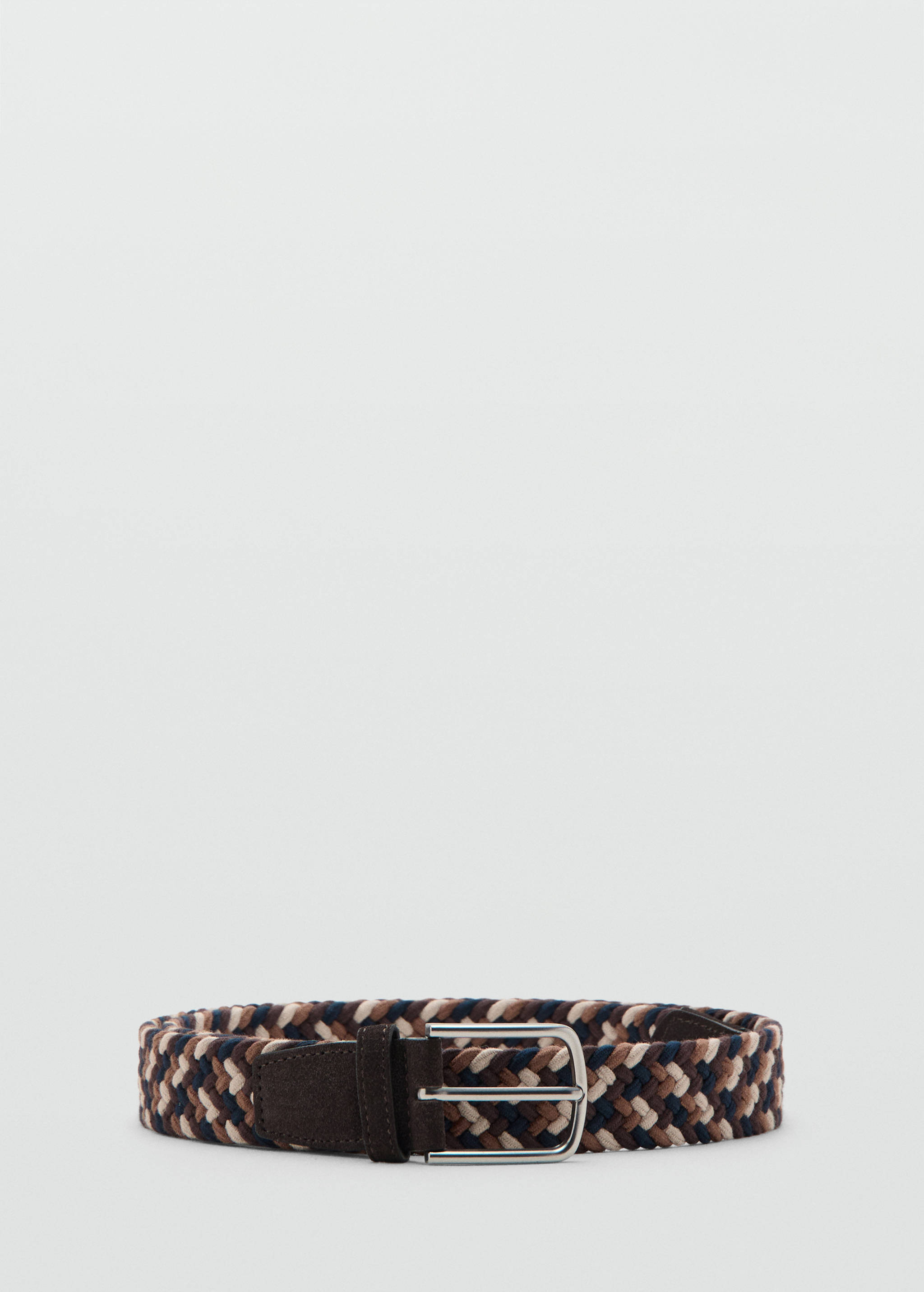 Braided elastic coloured belt - Article without model