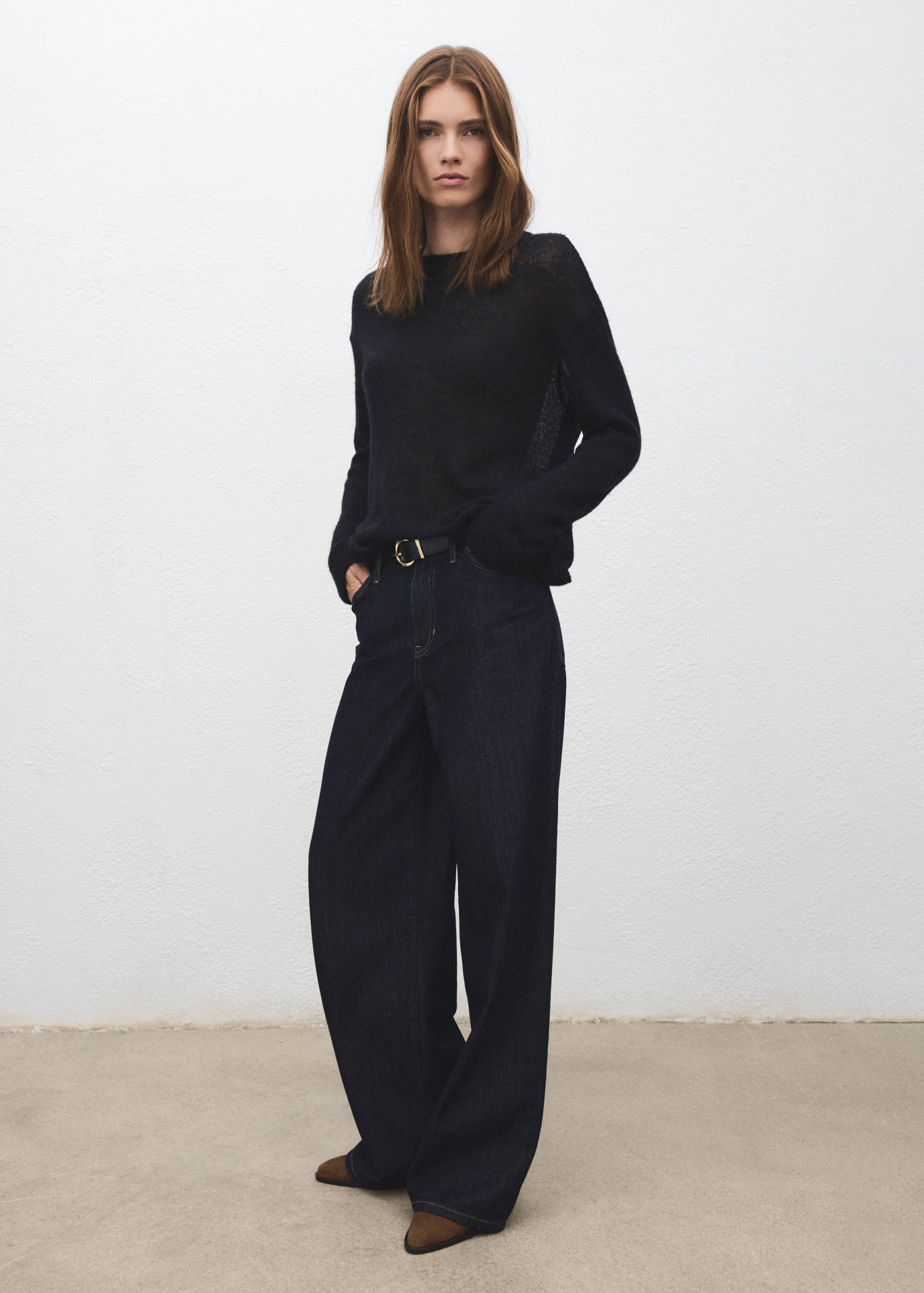 Heel suede ankle boot - Details of the article 9