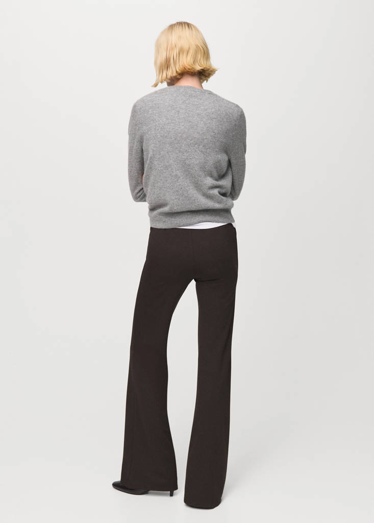 Leggings with seam detail — Brown