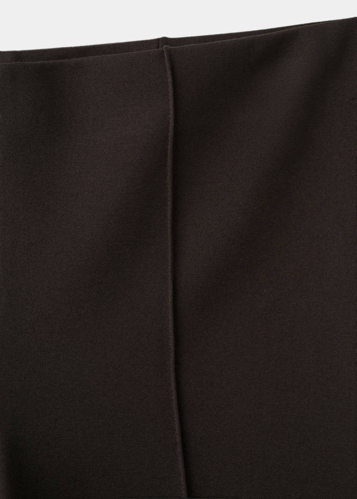 Leggings with seam detail — Brown