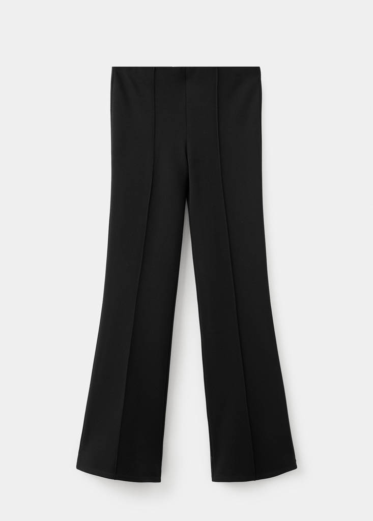 Leggings with seam detail — Black