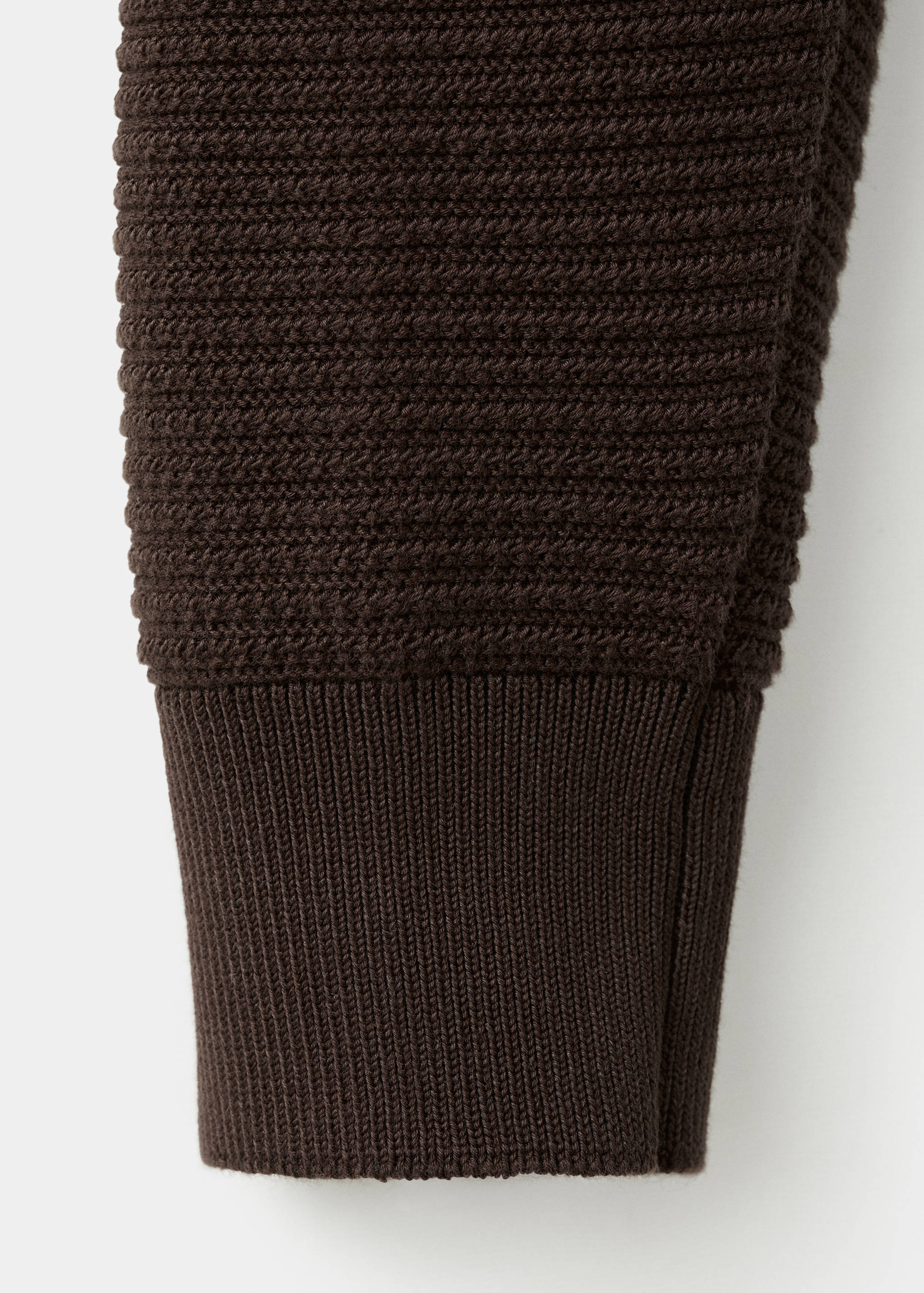 Cárdigan punto estructura cremallera - Detalle del artículo 0