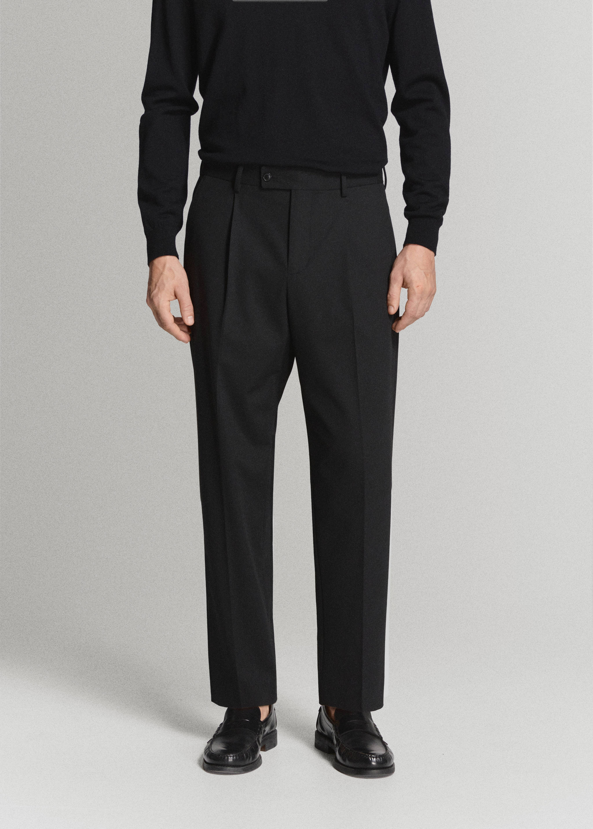 Костюмные брюки Boston regular fit - Средний план