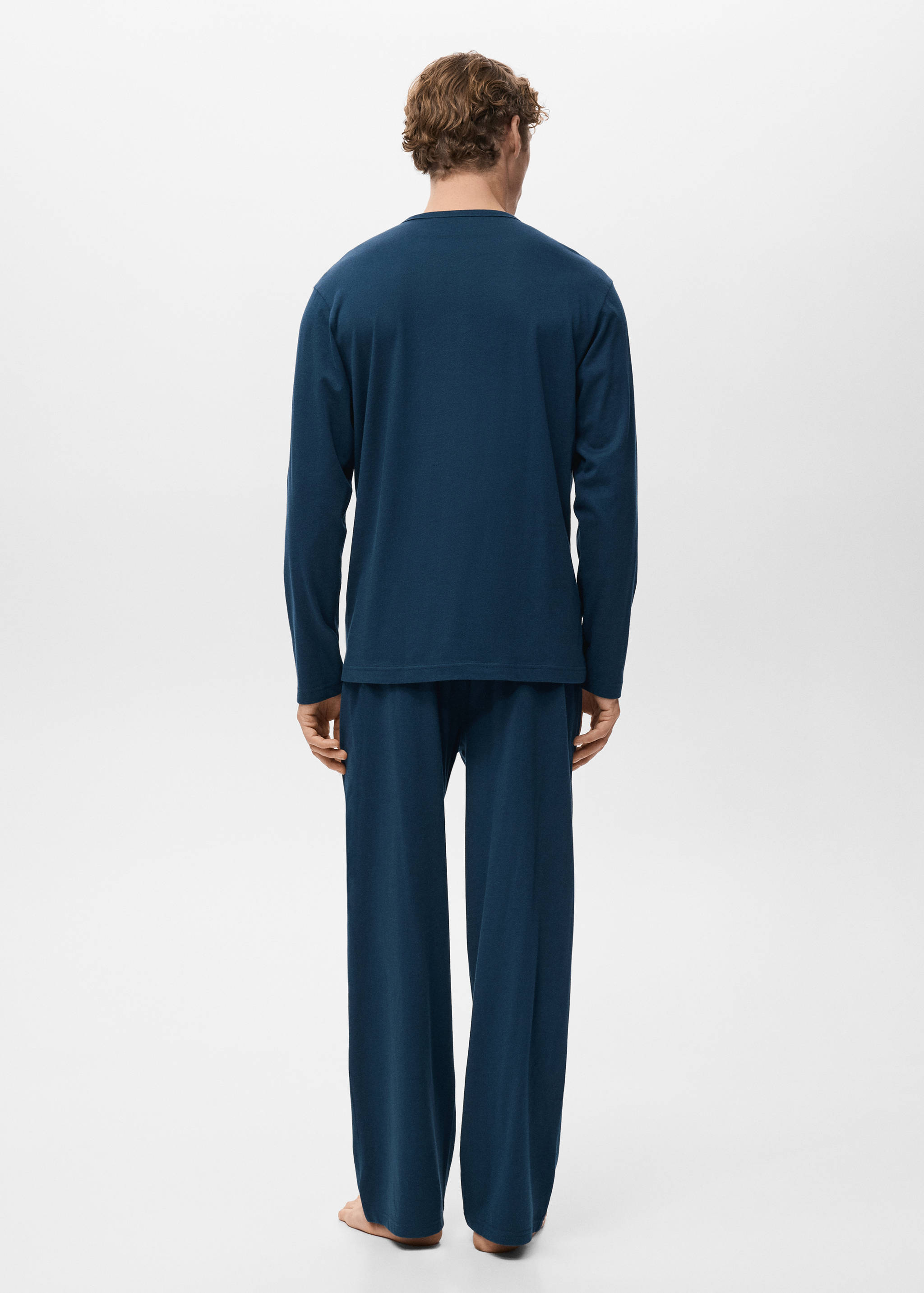 Pack pijama largo 100% algodón - Reverso del artículo