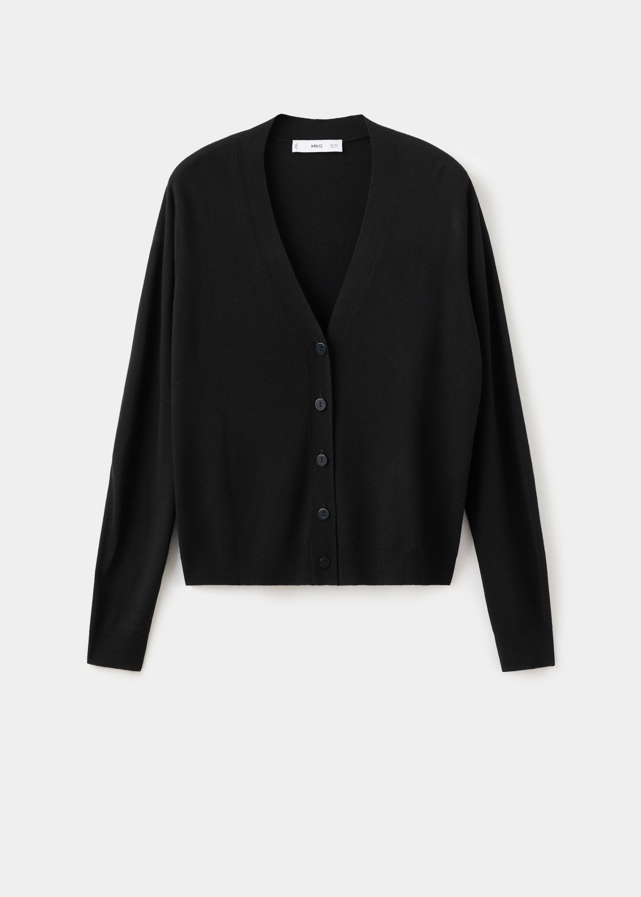 V-neck knitted cardigan - Article without model