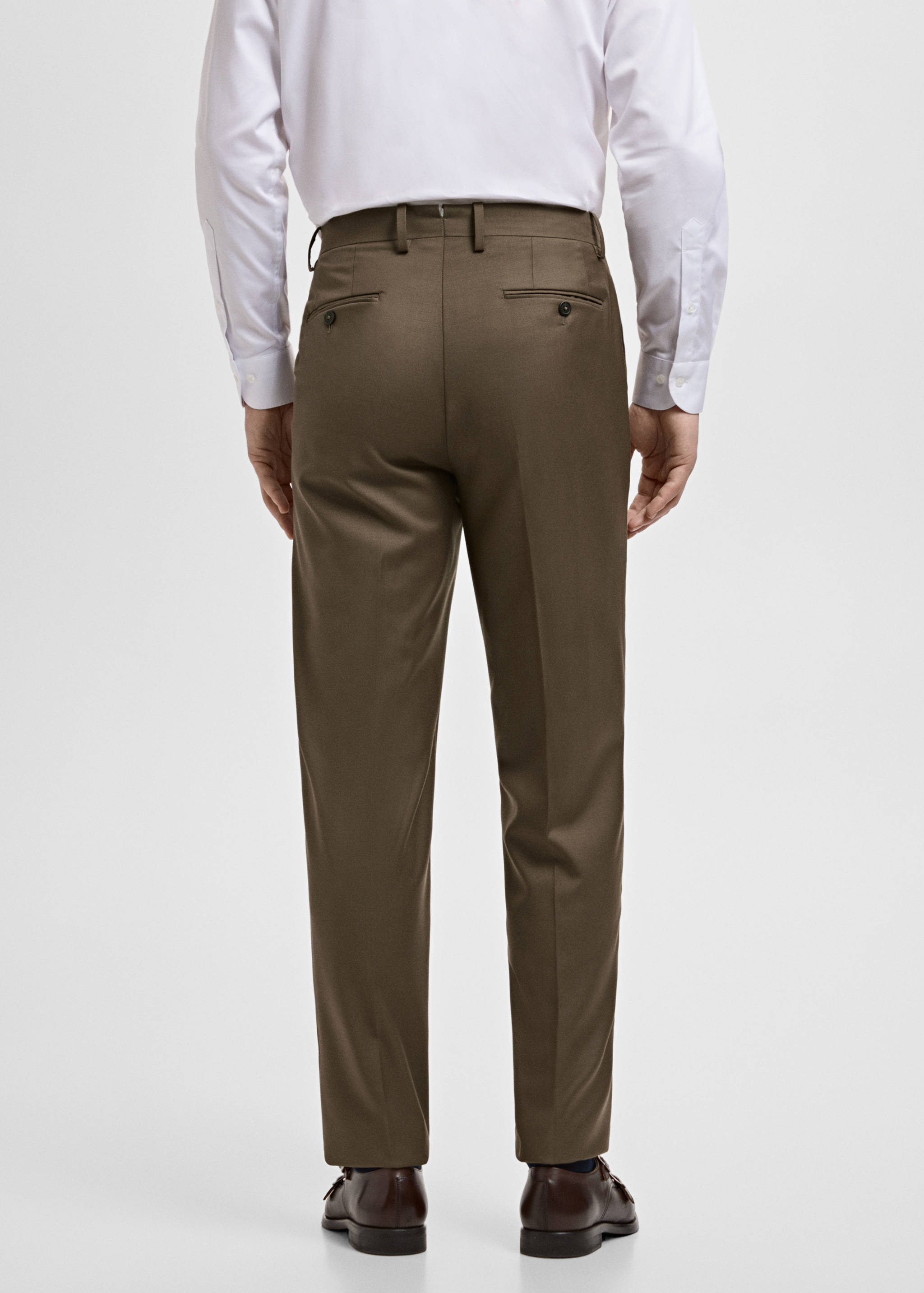 Turin pantalon 100% wol - Achterkant van het artikel